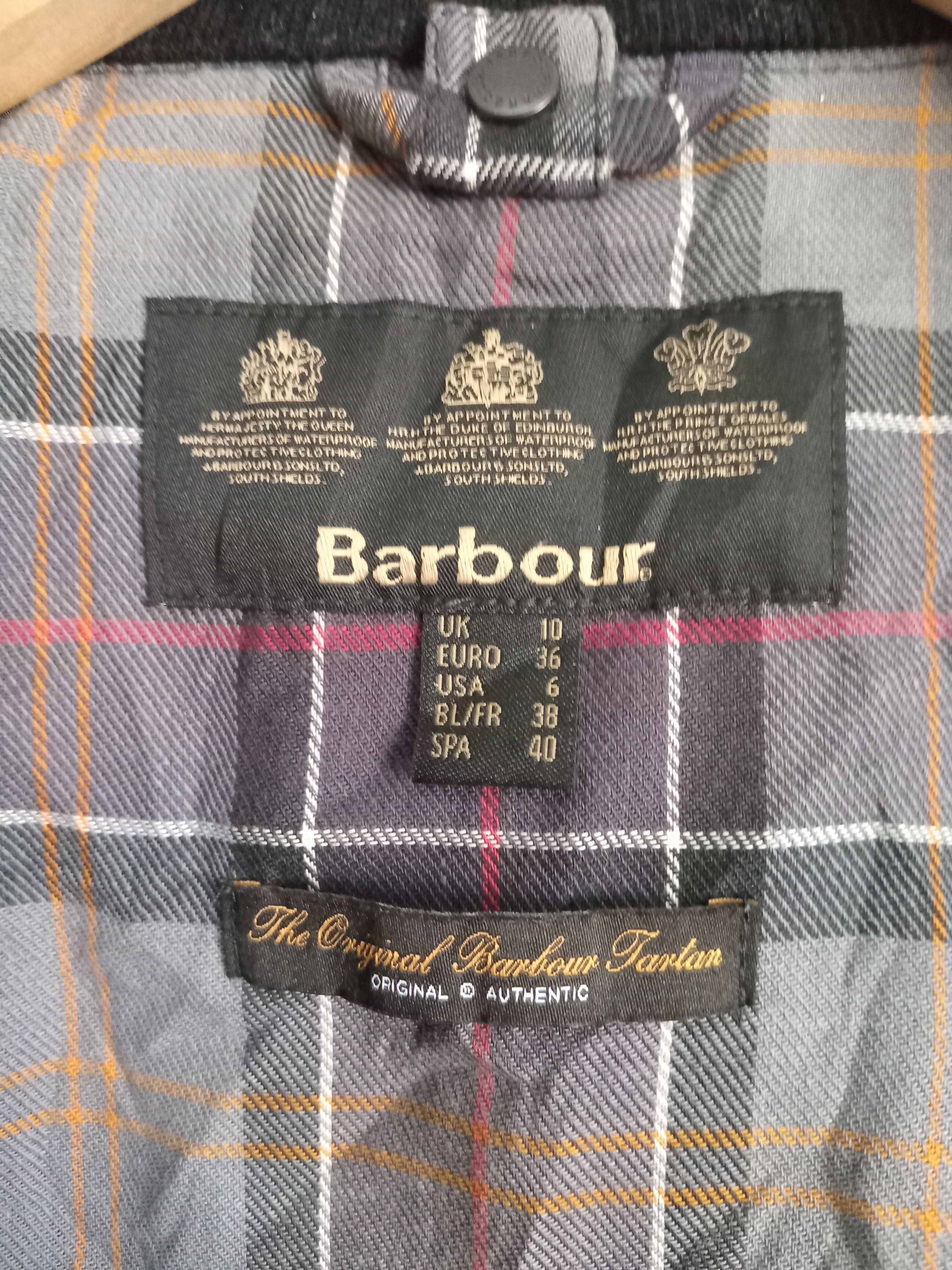 Barbour × Vintage Vintage Sunfaded Barbour Beadnell Wax Hunting Jacket Size US M / EU 48-50 / 2 - 9 Thumbnail