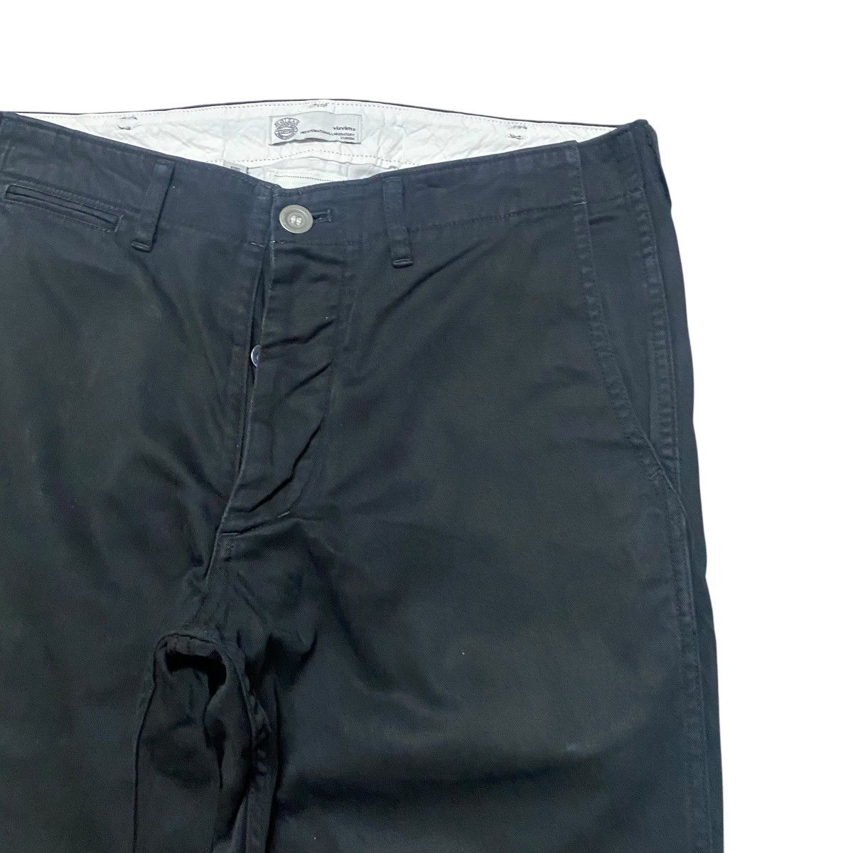 Visvim Visvim Black Trouser Cropped Pants Size US 32 / EU 48 - 8 Thumbnail