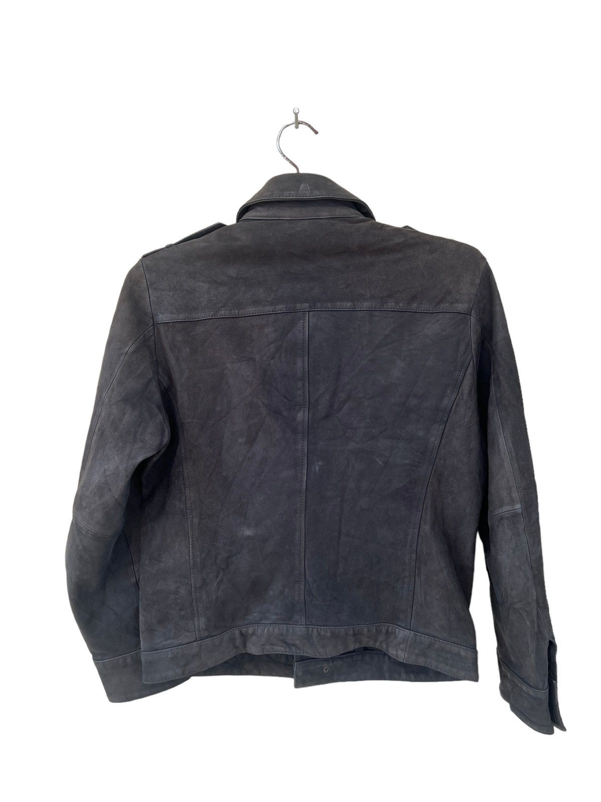 ato THE, TWELVE ( ato ) Patina Goatskin Leather Jacket Cropped Size US S / EU 44-46 / 1 - 13 Thumbnail
