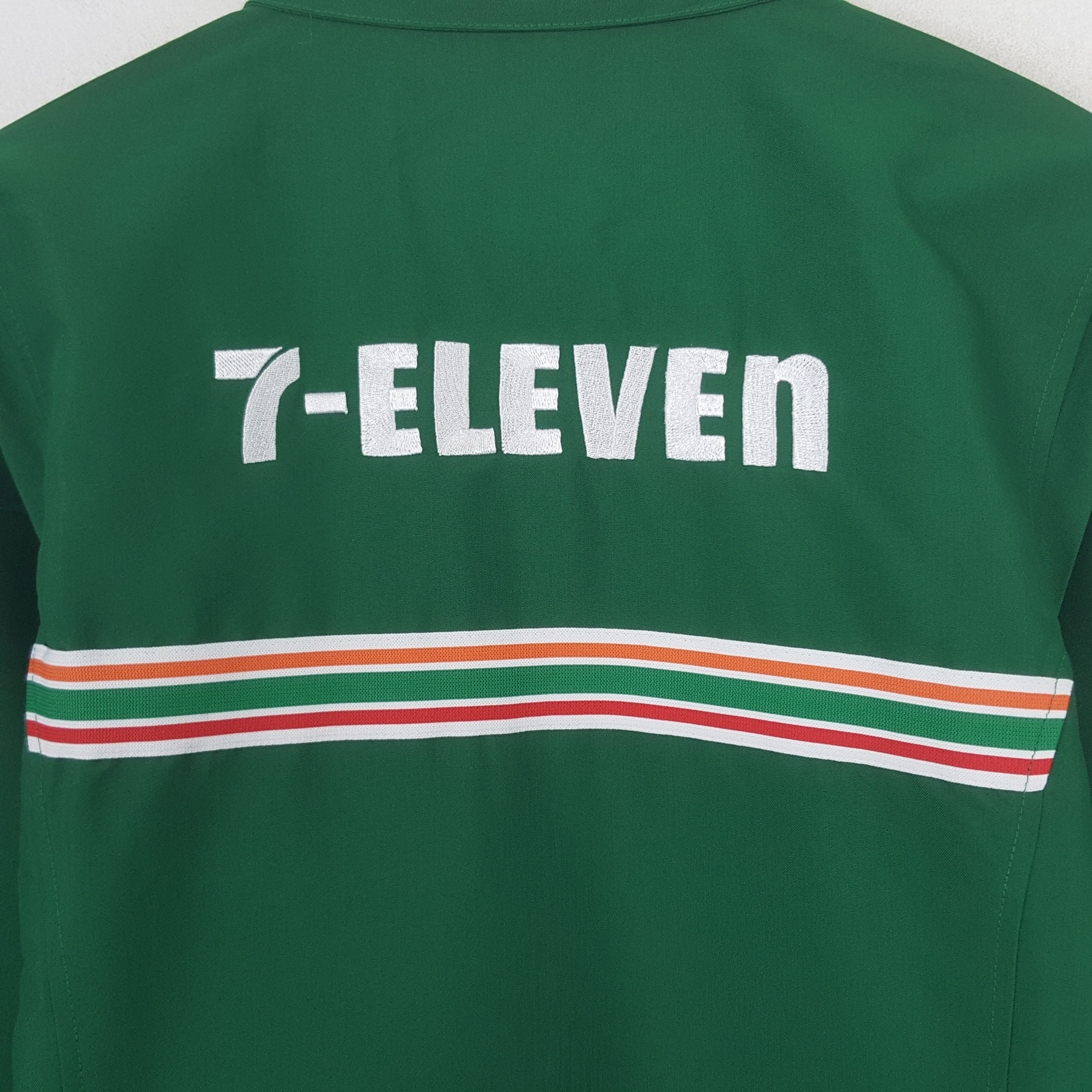 Japanese Brand × Vintage Vintage 7 Eleven Worker Uniform Jacket C276N73 Size US S / EU 44-46 / 1 - 2 Thumbnail