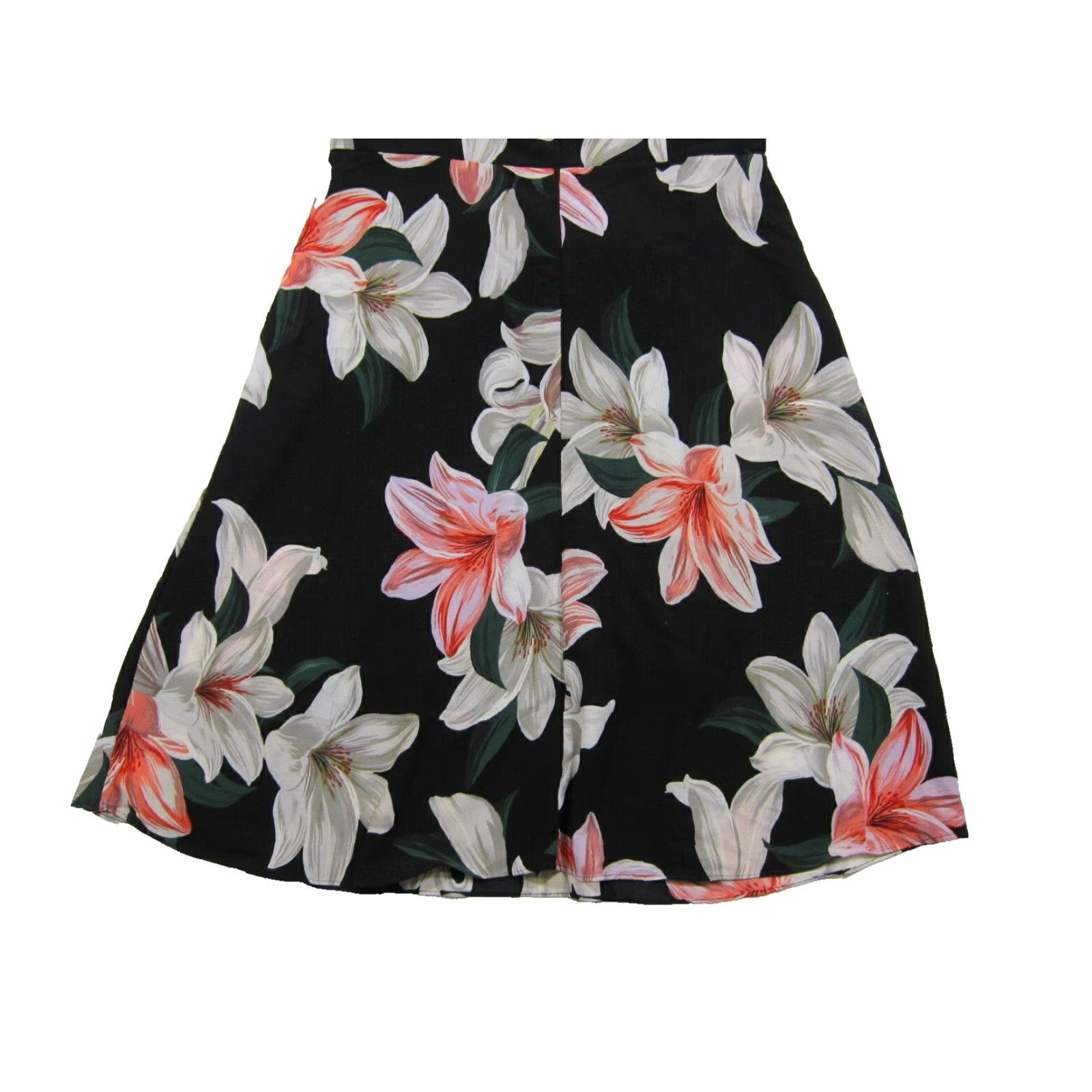 Vintage NWT Robbie Bee Signature Black Pink White Floral Drop Waist Sun Dress Women 12 Size XL / US 12-14 / IT 48-50 - 8 Thumbnail