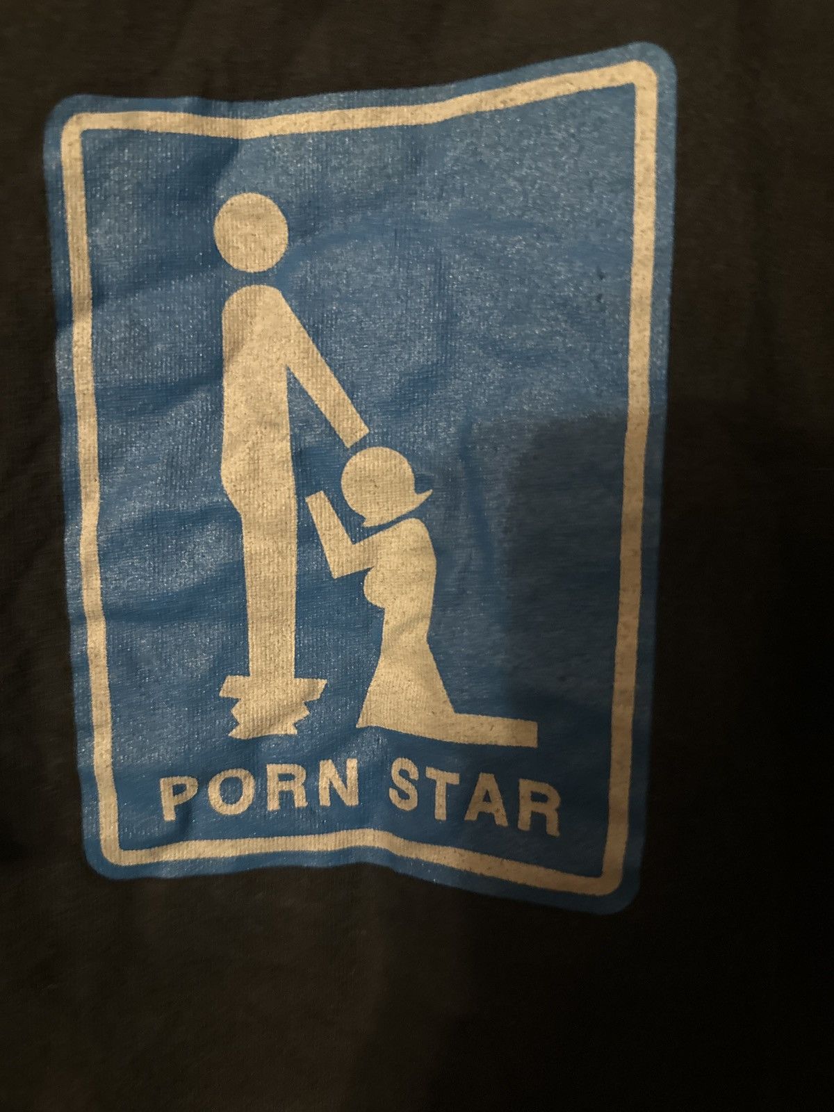 Vintage Vintage 90s Pornstar Tag Shirt Size US XL / EU 56 / 4 - 2 Thumbnail