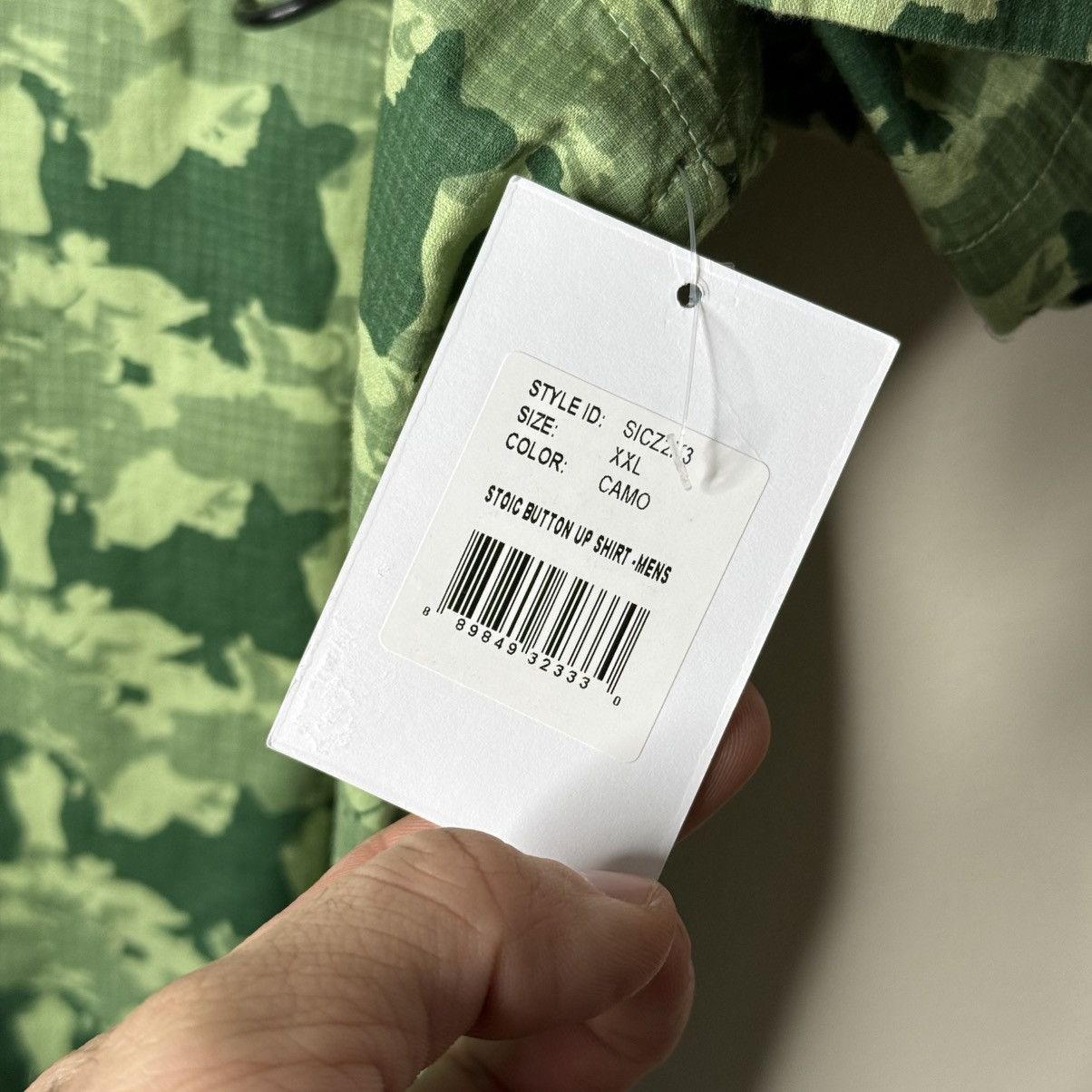 Stoic Stoic Men’s Button-Up Shirt Camo Short Sleeve Size XXL New Size US XXL / EU 58 / 5 - 7 Thumbnail