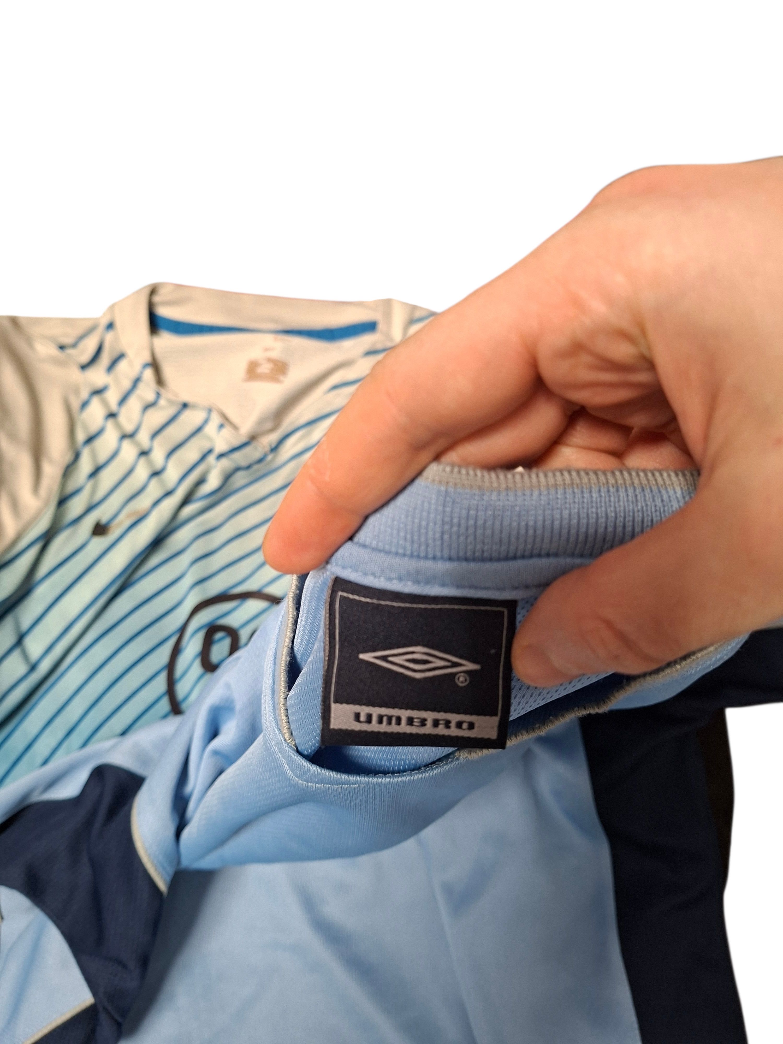 Umbro UMBRO VINTAGE 00S SKY BLUE TRAINING TEE Size US L / EU 52-54 / 3 - 3 Thumbnail