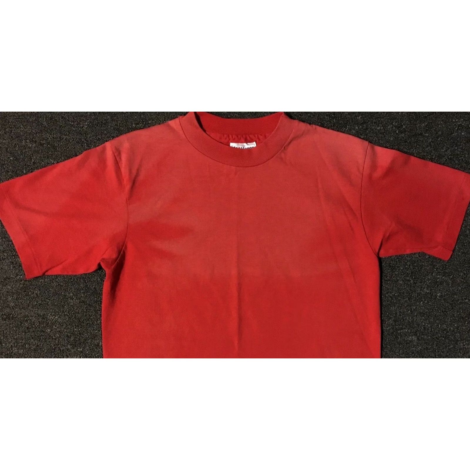 Vintage Vtg 80s Faded Distress Shirt S USA Grunge Biker Punk Skate Surf Track PE Gym 90s Shirt Mens S Red USA 90s Grunge Punk Vintage Decade None Size US S / EU 44-46 / 1 - 5 Thumbnail