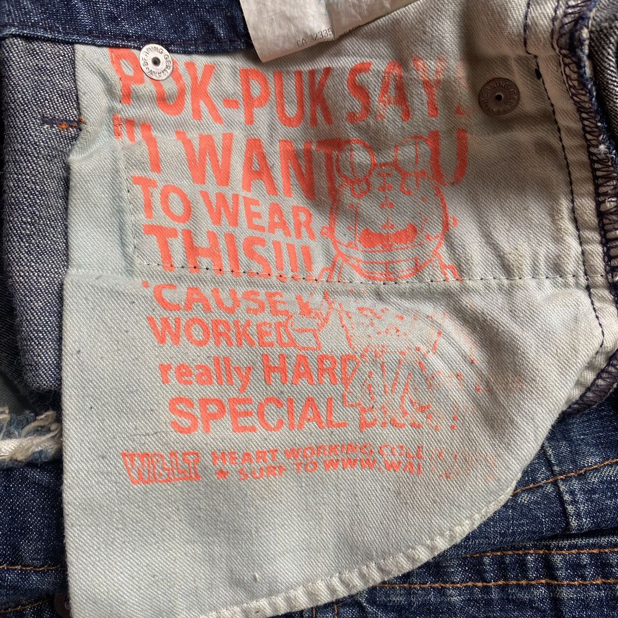 W&LT × Walter Van Beirendonck Vintage W&LT Reconstructed Jeans Size 29" - 9 Thumbnail