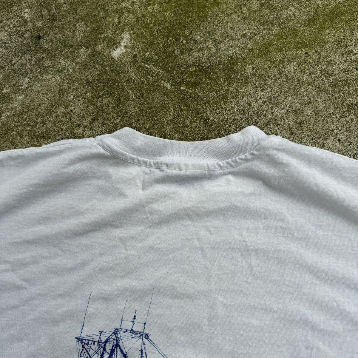Vintage Thrashed Faded Distressed Sailboat Shirt ERD Grunge Chrome Size US XL / EU 56 / 4 - 7 Thumbnail