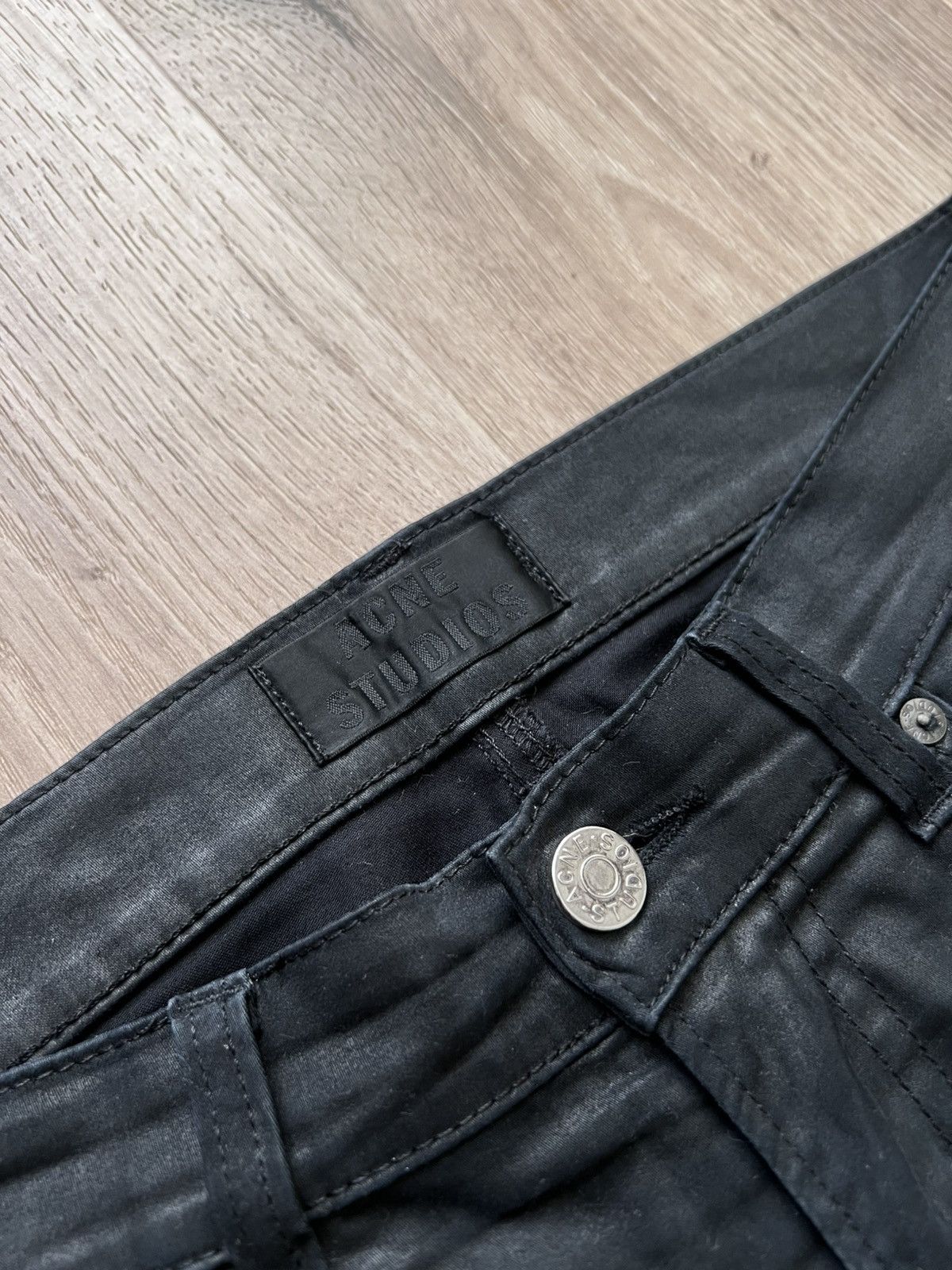 Acne Studios Acne Studios Ace Pleather Jeans Size US 29 - 5 Thumbnail