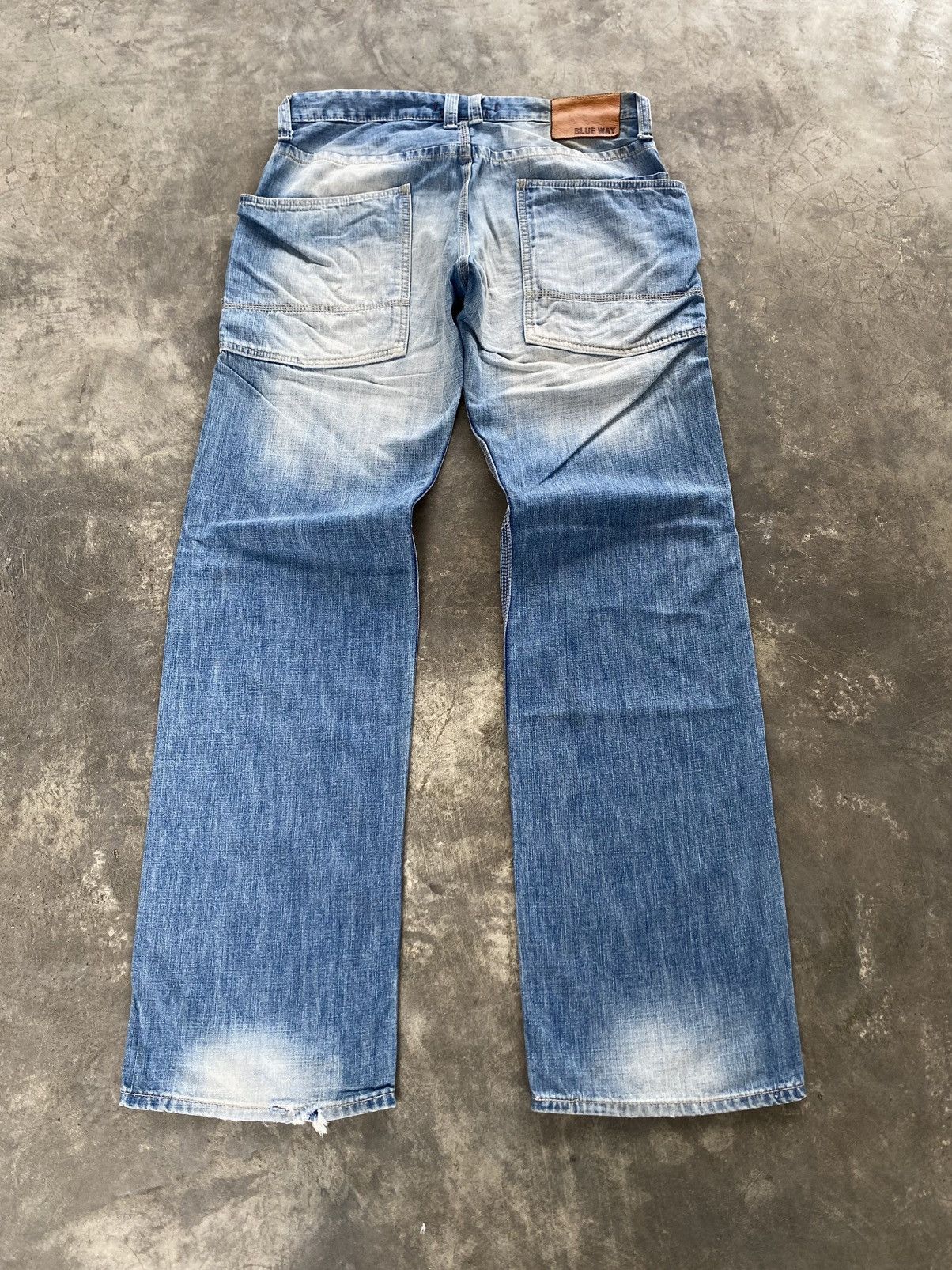 Japanese Brand × Jean × Sassafras Blue Way Japan Gardener Jeans Sassafras Inspire 🇯🇵 Size US 33 - 10 Thumbnail