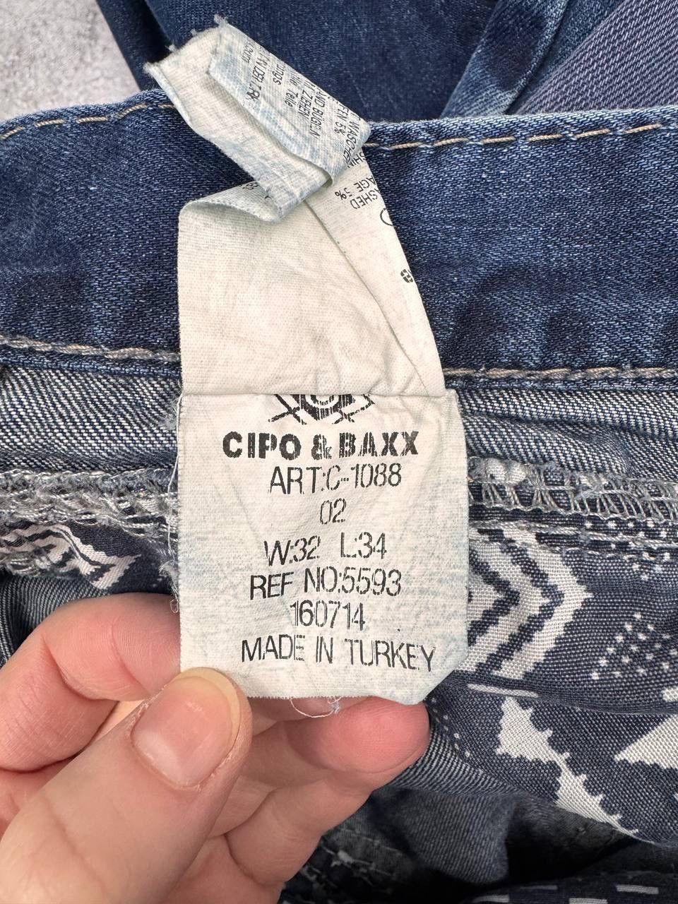 Other Cipo & Baxx Men Y2K Vintage Jeans Denim Pants Blue Size 32 Size US 32 / EU 48 - 7 Thumbnail