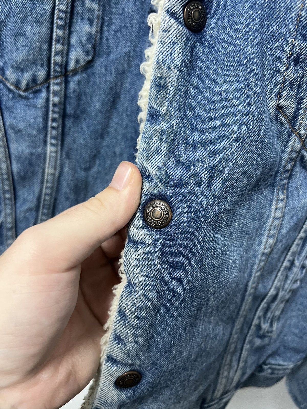 Levi's Vintage Corduroy Levis Jeans Jacket Size US XL / EU 56 / 4 - 4 Thumbnail