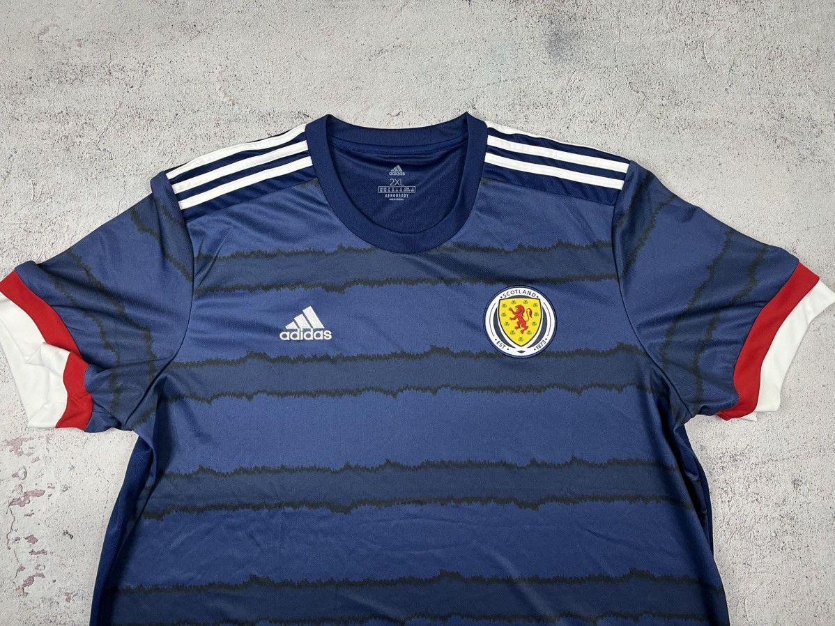 Adidas SCOTLAND NATIONALS 2021 ADIDAS FOOTBALL HOME JERSEY,SIZE XXL Size US XXL / EU 58 / 5 - 2 Thumbnail