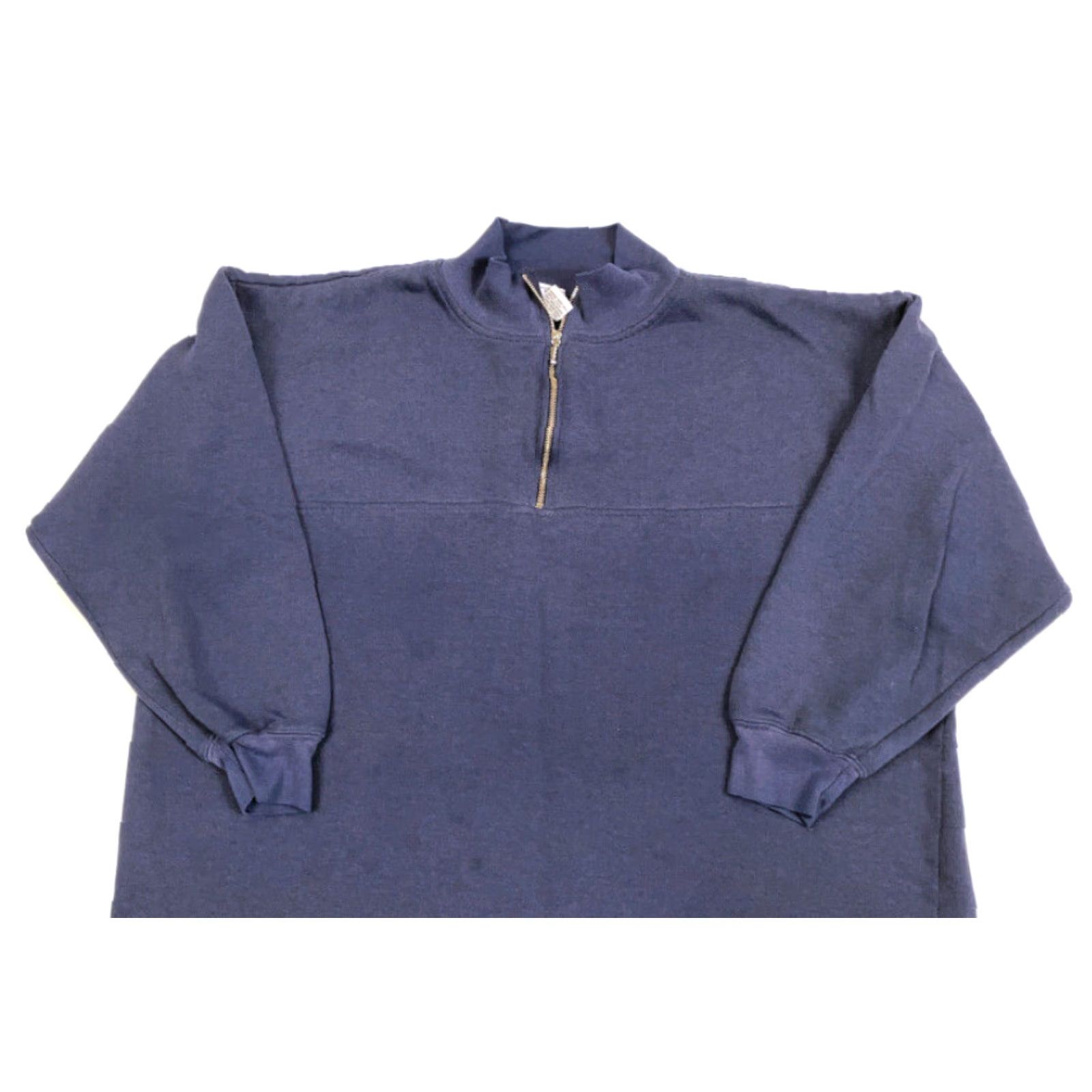 Vintage VINTAGE Pro Spirit Sweatshirt Shirt Boxy Fit 1/4 Zip Pullover Long Sleeve Blue 90s Skateboarding Mens XL Size US XL / EU 56 / 4 - 3 Thumbnail