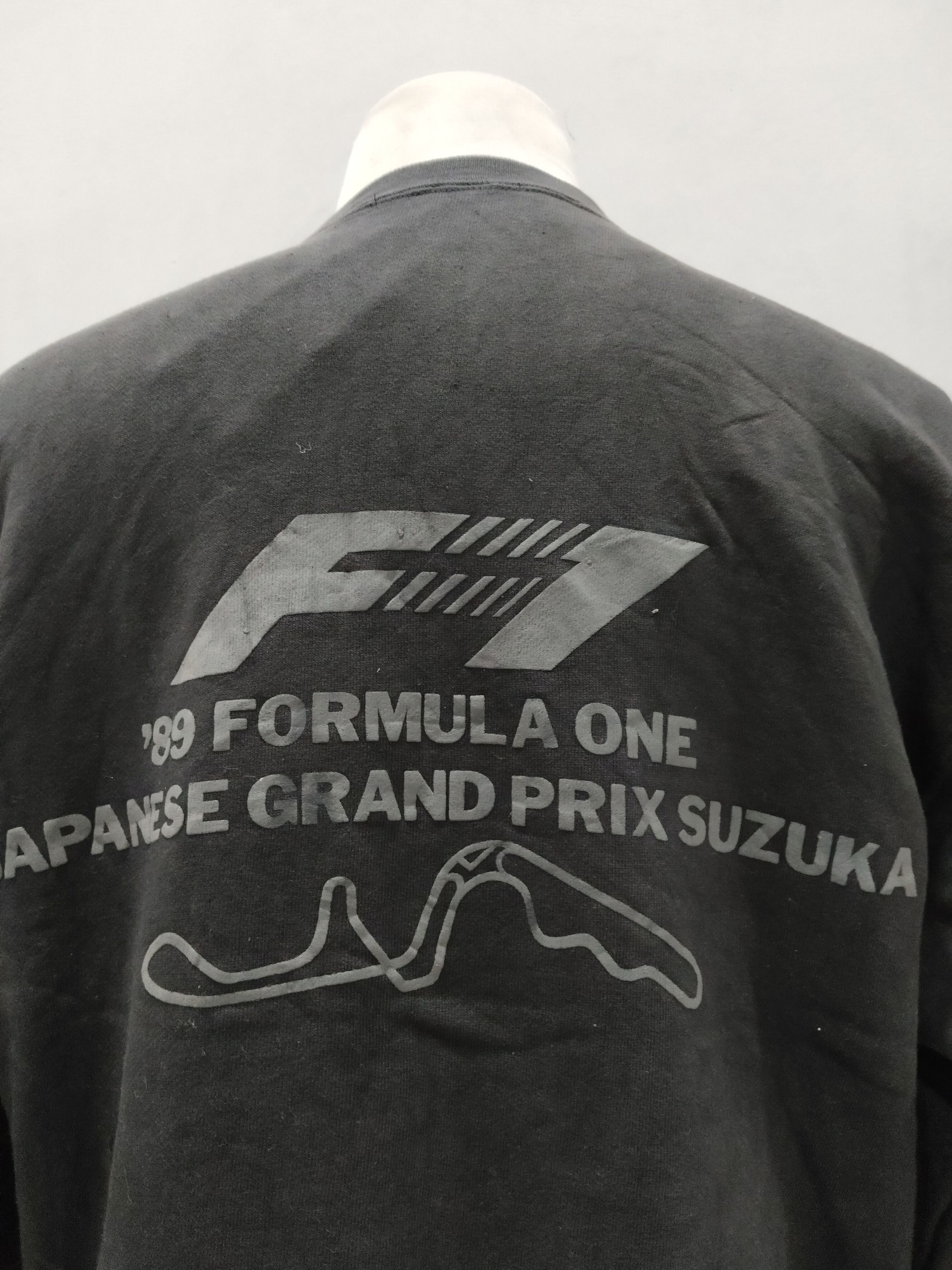 Edition Japan × Vintage Vintage 80s Formula One Japanese Grand Prix Sweatshirt Size US L / EU 52-54 / 3 - 3 Thumbnail