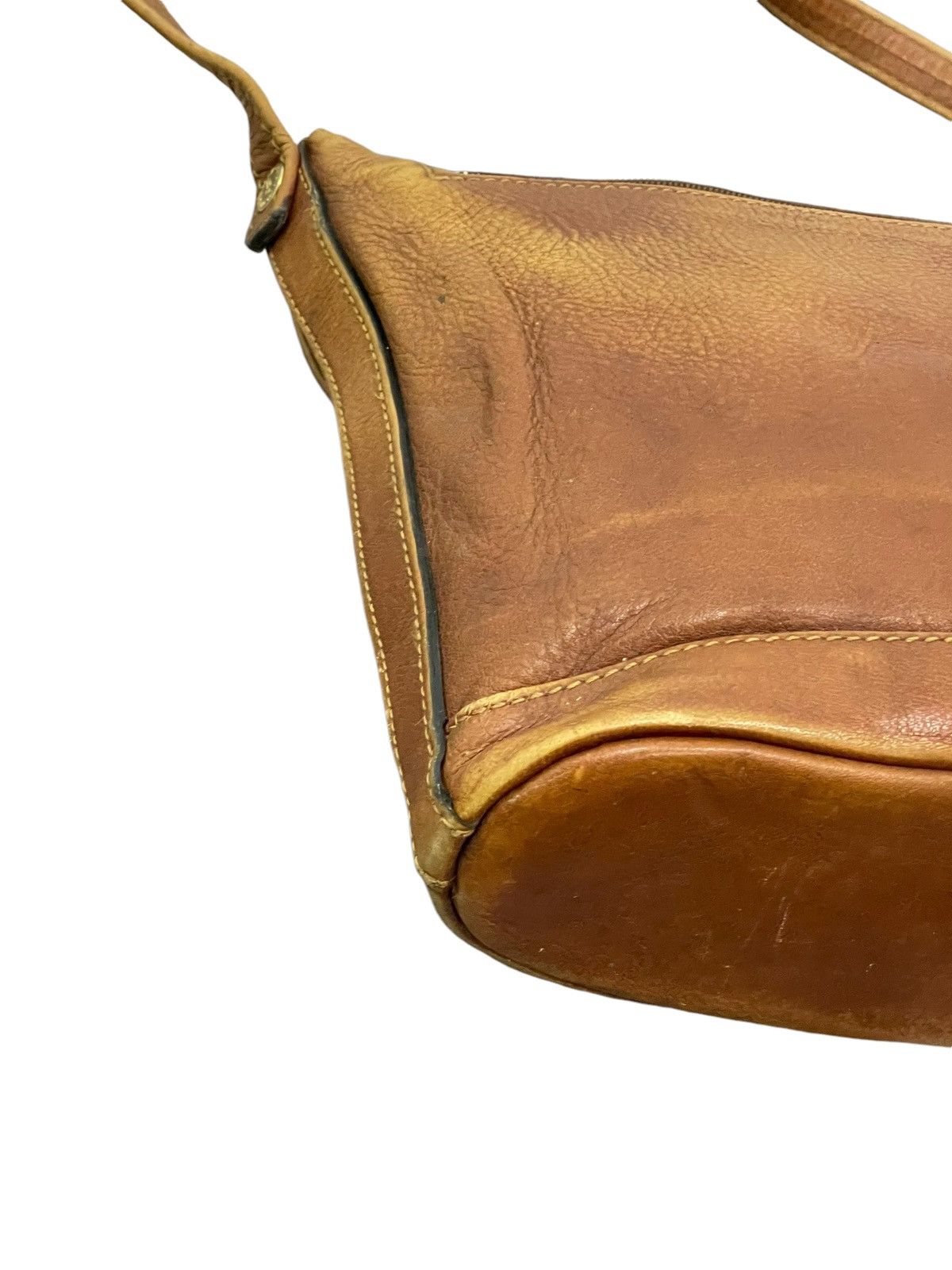 Comme des Garcons × Stussy Full Leather Vtg Pourchet Paris Cross Body Bag 9🟩 Size ONE SIZE - 16 Thumbnail