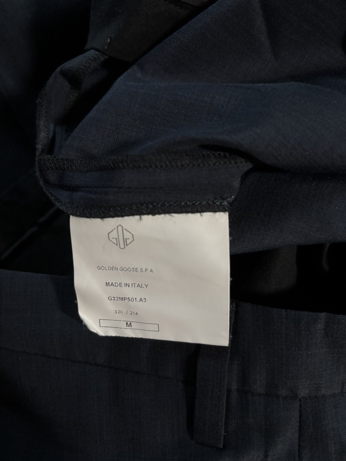 Golden Goose Golden Goose Deluxe Brand Navy Polyester Pants Size US 32 / EU 48 - 4 Thumbnail