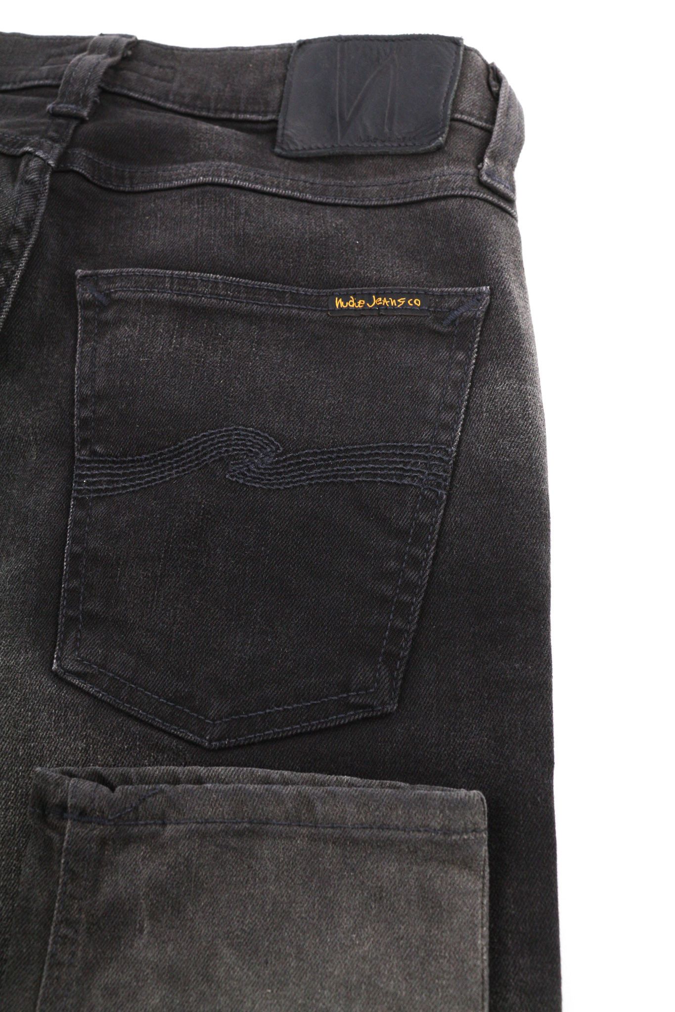 Nudie Jeans PIPE LED W30/L32 Grey Marble Organic Skinny Zip Dark 81911 Size US 30 / EU 46 - 5 Thumbnail