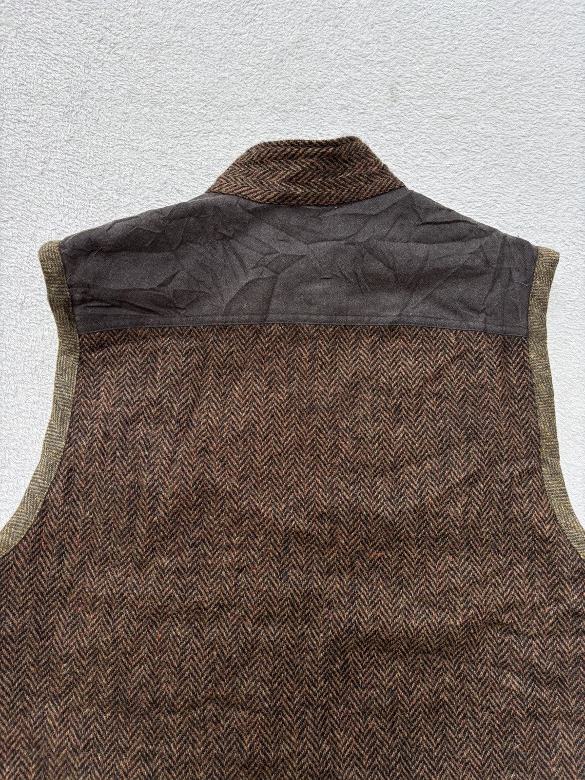 Harris Tweed Karl Helmut x Harris Tweed Patchwok Vest Size US M / EU 48-50 / 2 - 14 Thumbnail
