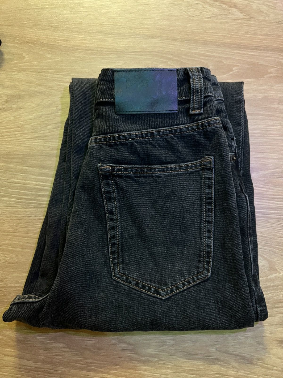 Pull & Bear SWD Black baggy loose jeans Size 26" / US 2 / IT 38 - 4 Thumbnail