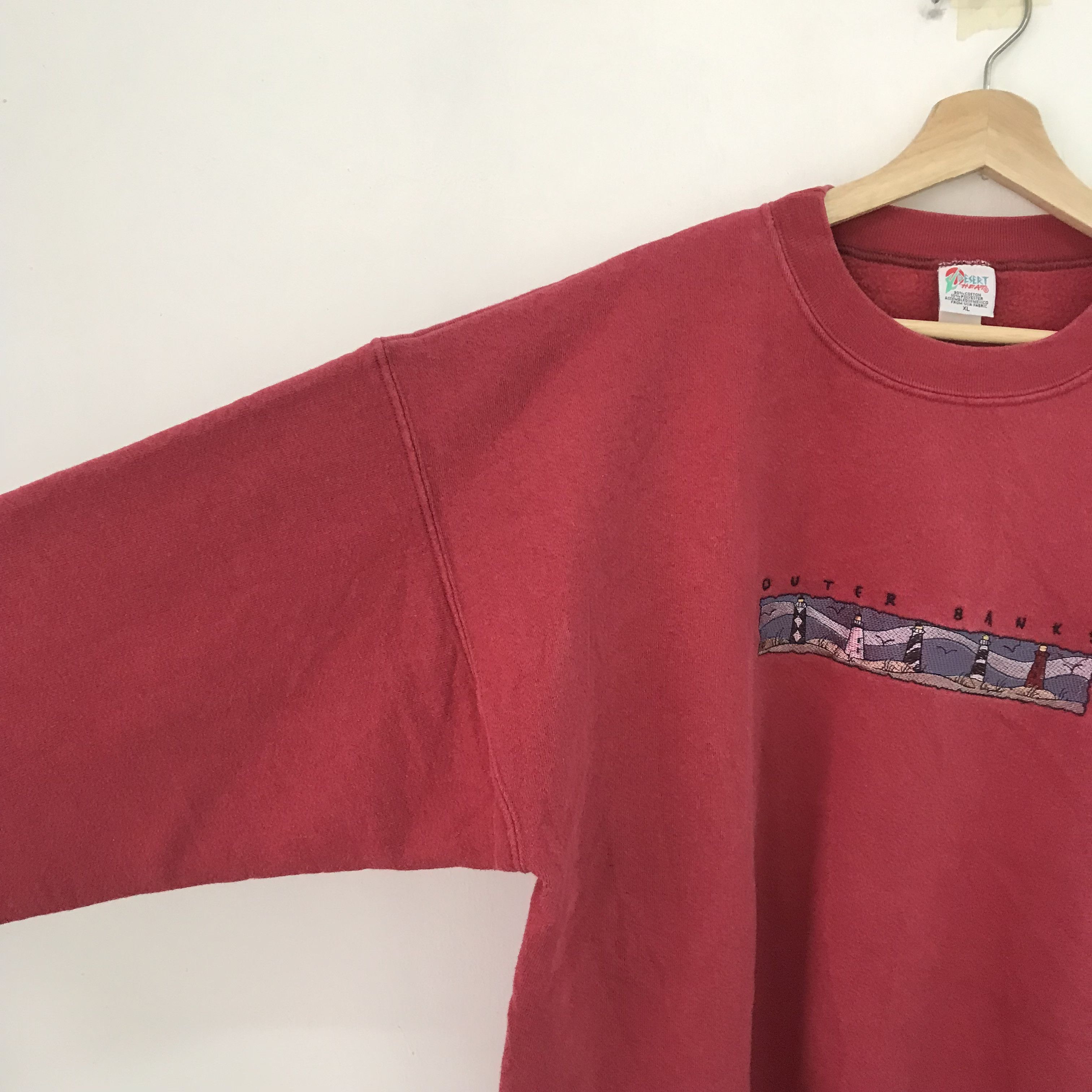 Uniqlo vintage sweatshirt brown - 460 Size US XL / EU 56 / 4 - 4 Thumbnail