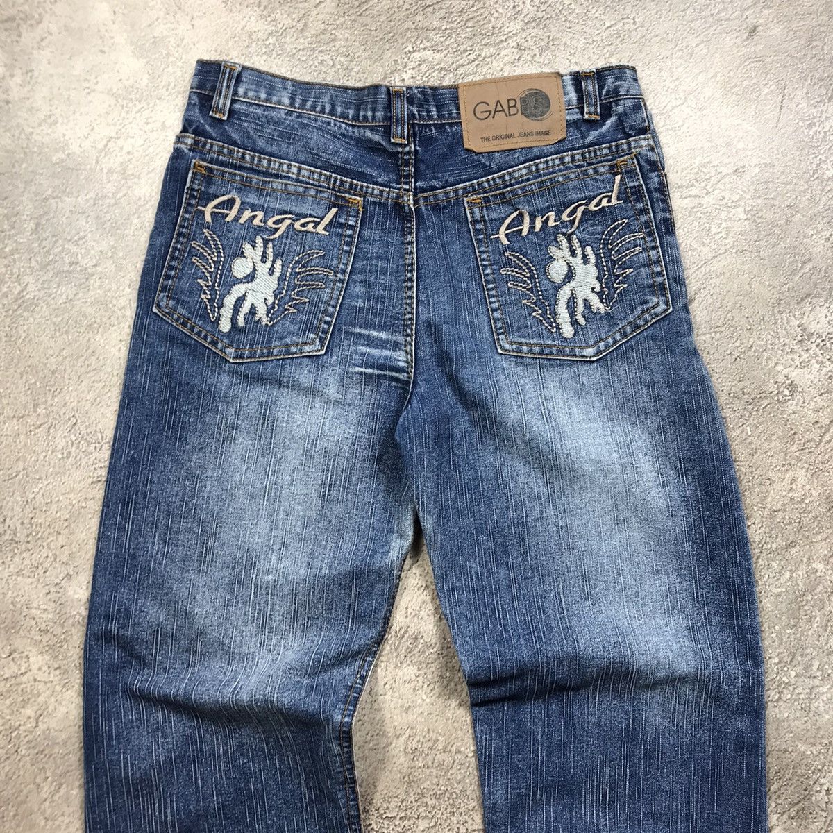 Vintage Vintage 90s Faded Distressed Baggy Jeans Grunge Skate 30 Size 30" / US 8 / IT 44 - 6 Thumbnail