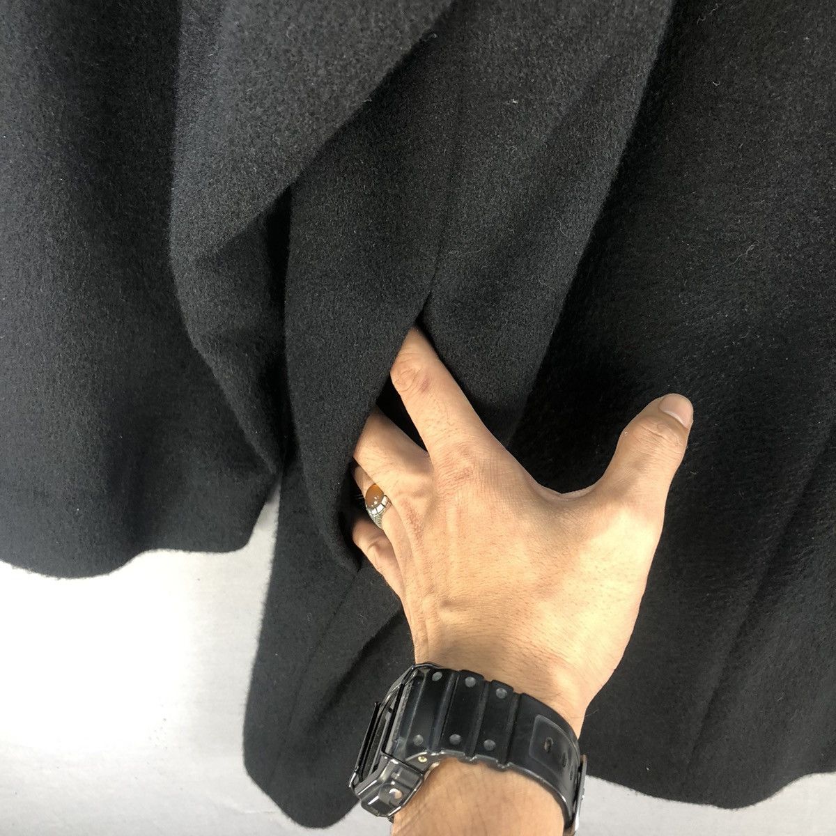 Japanese Brand City Elegance Japan Cashmere Blend Long Coat Jacket Size US M / EU 48-50 / 2 - 9 Thumbnail