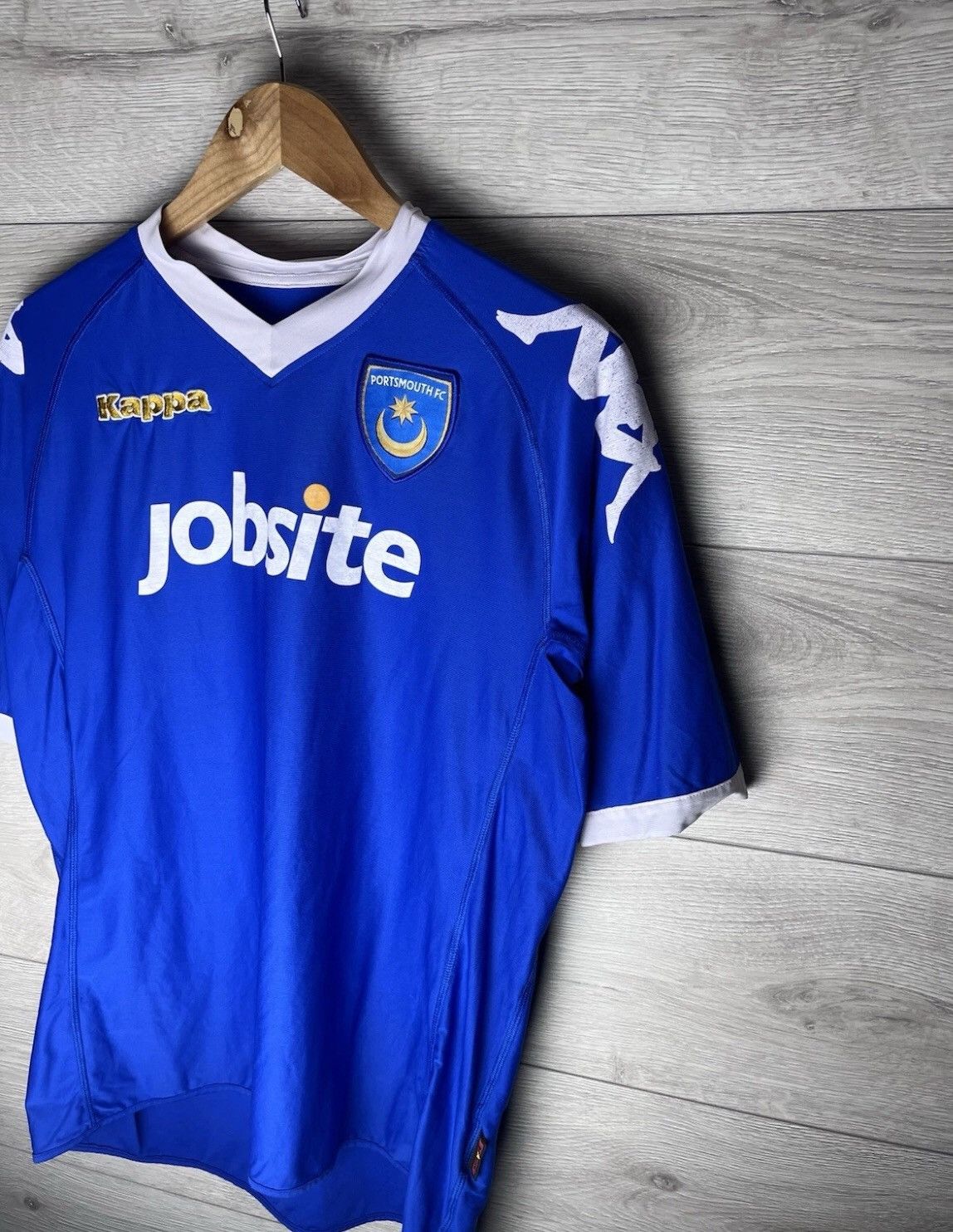 Kappa Vintage soccer jersey Portsmouth FC Kappa #10 NUGENT Size US M / EU 48-50 / 2 - 3 Thumbnail