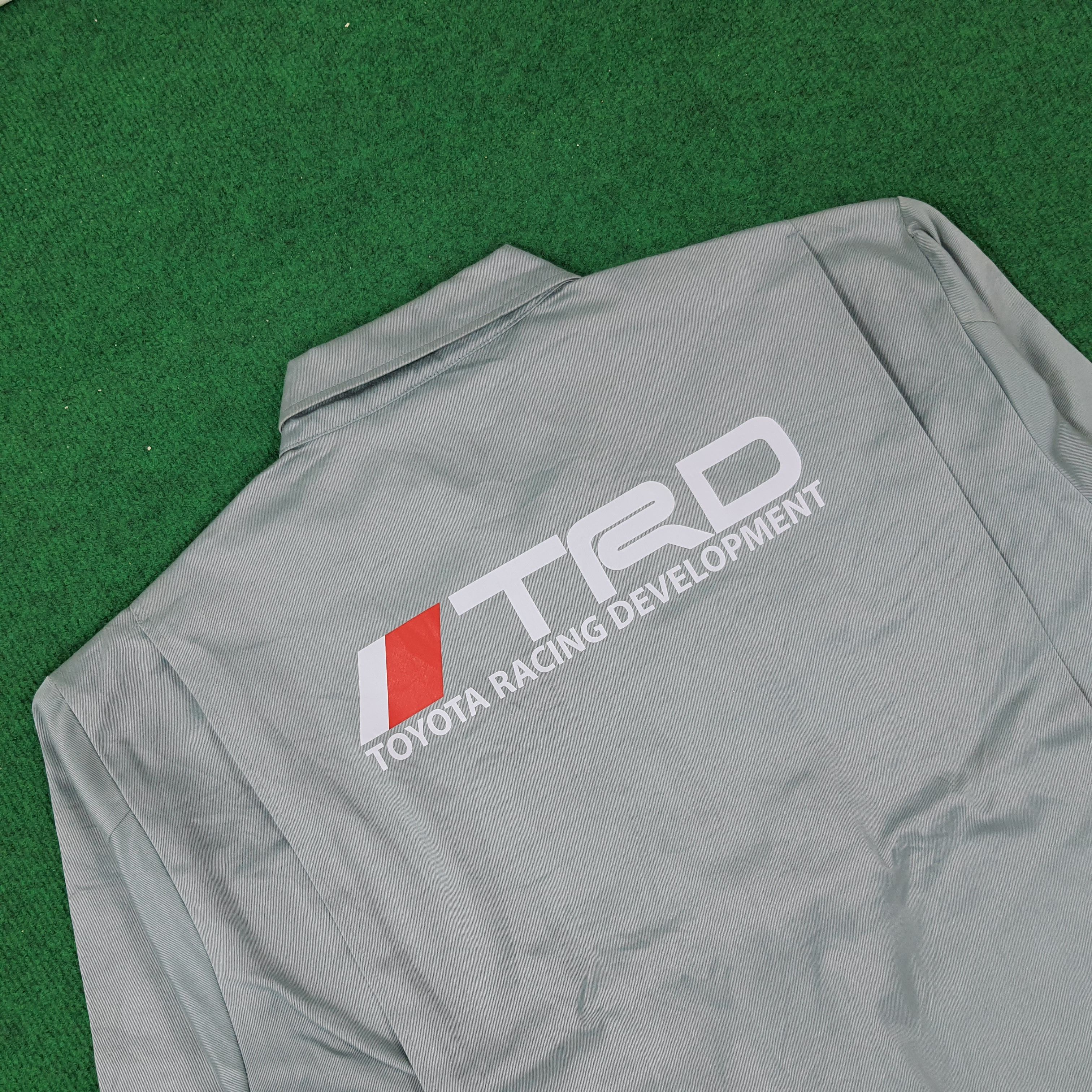 Japanese Brand × Vintage Vintage TRD Toyota Motor Sports Racing Staff Jacket Size US M / EU 48-50 / 2 - 2 Thumbnail