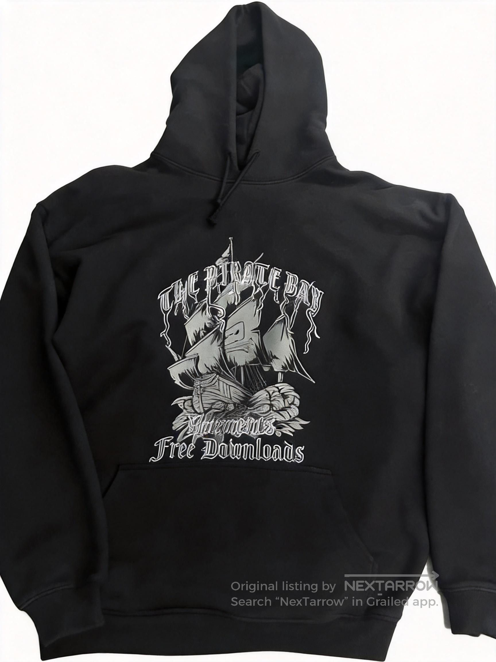 Vetements FW19 The Pirate Bay Hoodie | Grailed