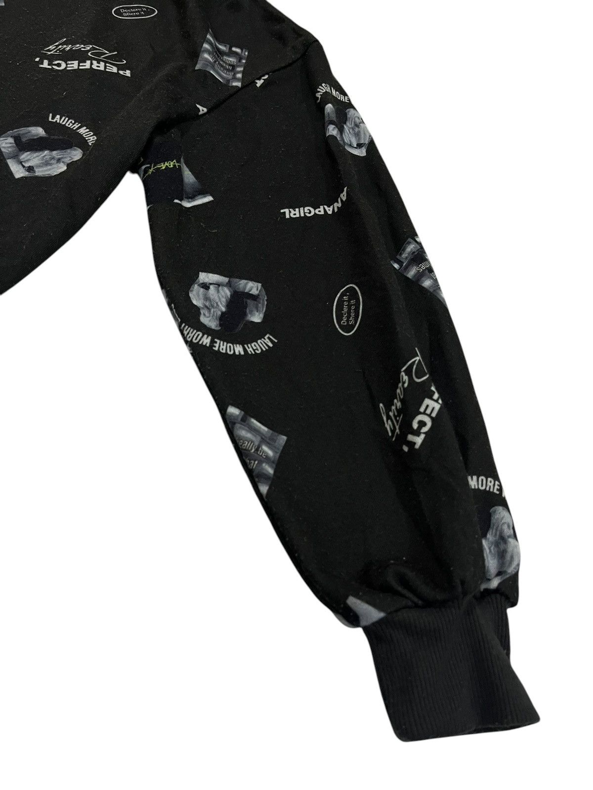 If Six Was Nine × Japanese Brand × Le Grande Bleu (L.G.B.) ANAP GIRL FULL PRINT POEM HOODIE Size M / US 6-8 / IT 42-44 - 4 Thumbnail
