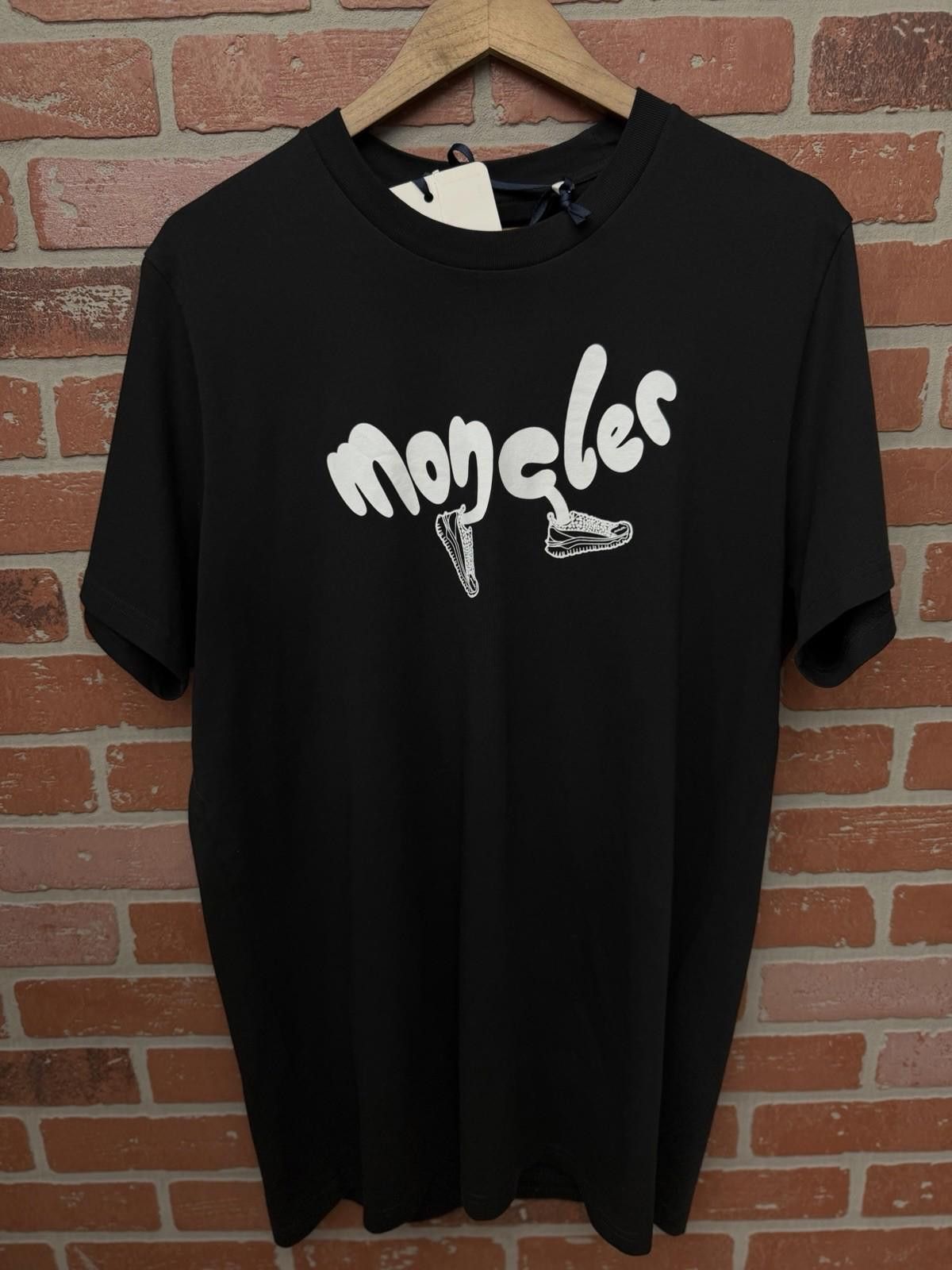 Moncler Moncler Men's T-Shirt Shoes Logo Size XL W Tags Size US XL / EU 56 / 4 - 3 Thumbnail