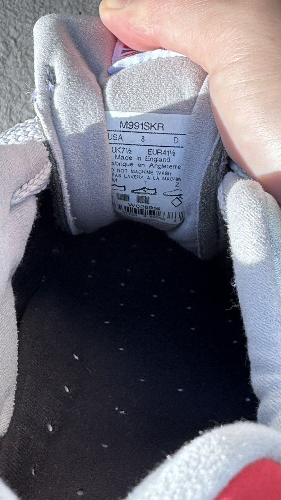 New Balance New Balance 991 made in UK silver Size US 8 / EU 41 - 6 Thumbnail
