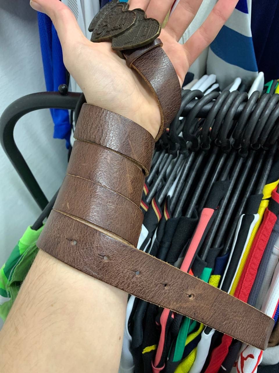 Guess × Hysteric Glamour × Vintage GUESS rare vintage leather punk belt Size ONE SIZE - 4 Thumbnail