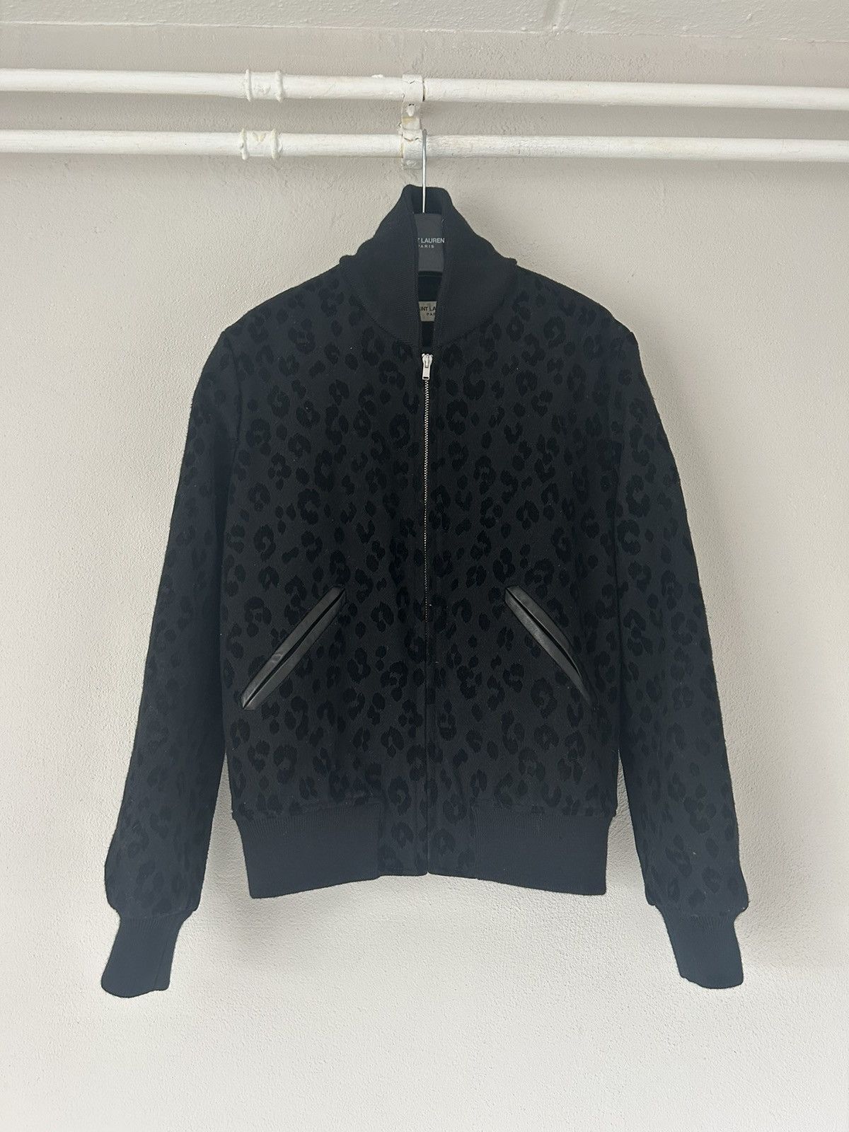 Saint Laurent Paris FW15 Leopard Print Teddy Jacket Size US S / EU 44-46 / 1 - 1 Thumbnail