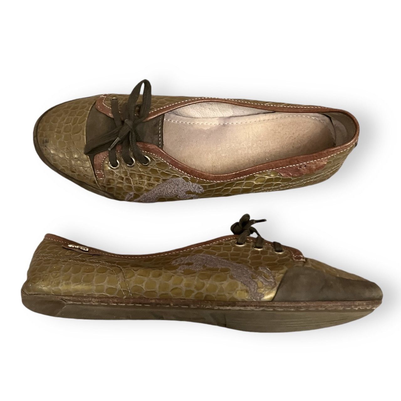 Puma PUMA 80S Extremely rare leather Vintage ballet flats Size US 9 / IT 39 - 4 Thumbnail