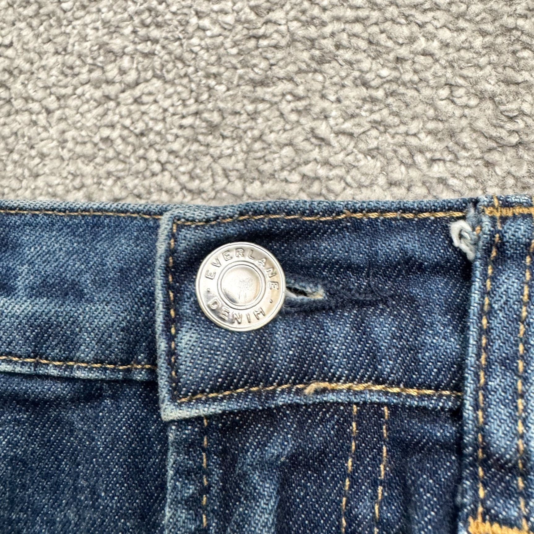 Everlane Everlane The Kick High Rise Bootcut Jeans Women 27 Blue Stretch 28x25 City Streetwear Size 27" / US 4 / IT 40 - 3 Thumbnail
