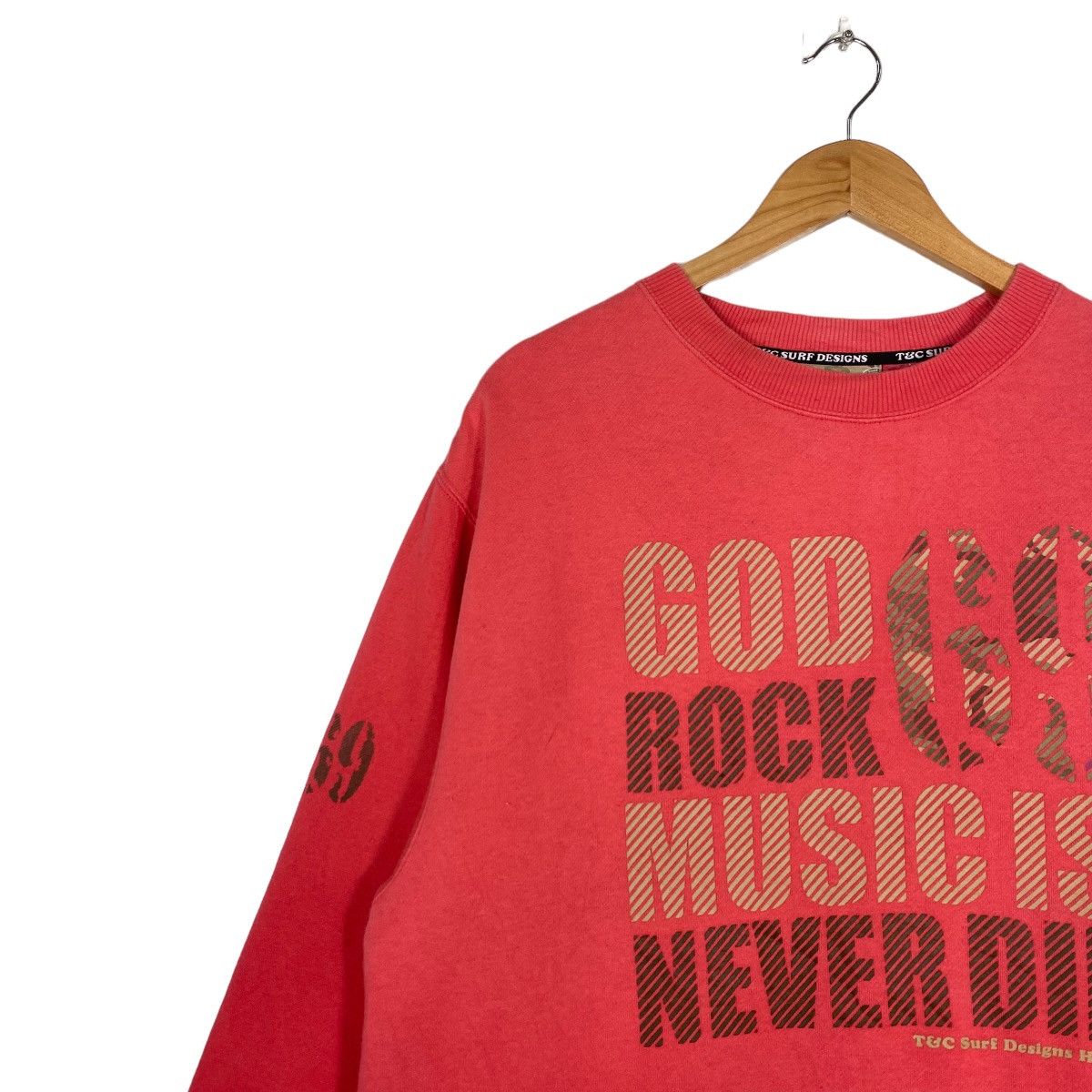 Japanese Brand Vintage TnC Hawaii Surf Design Big Logo Crewneck Sweatshirt Size US L / EU 52-54 / 3 - 7 Thumbnail