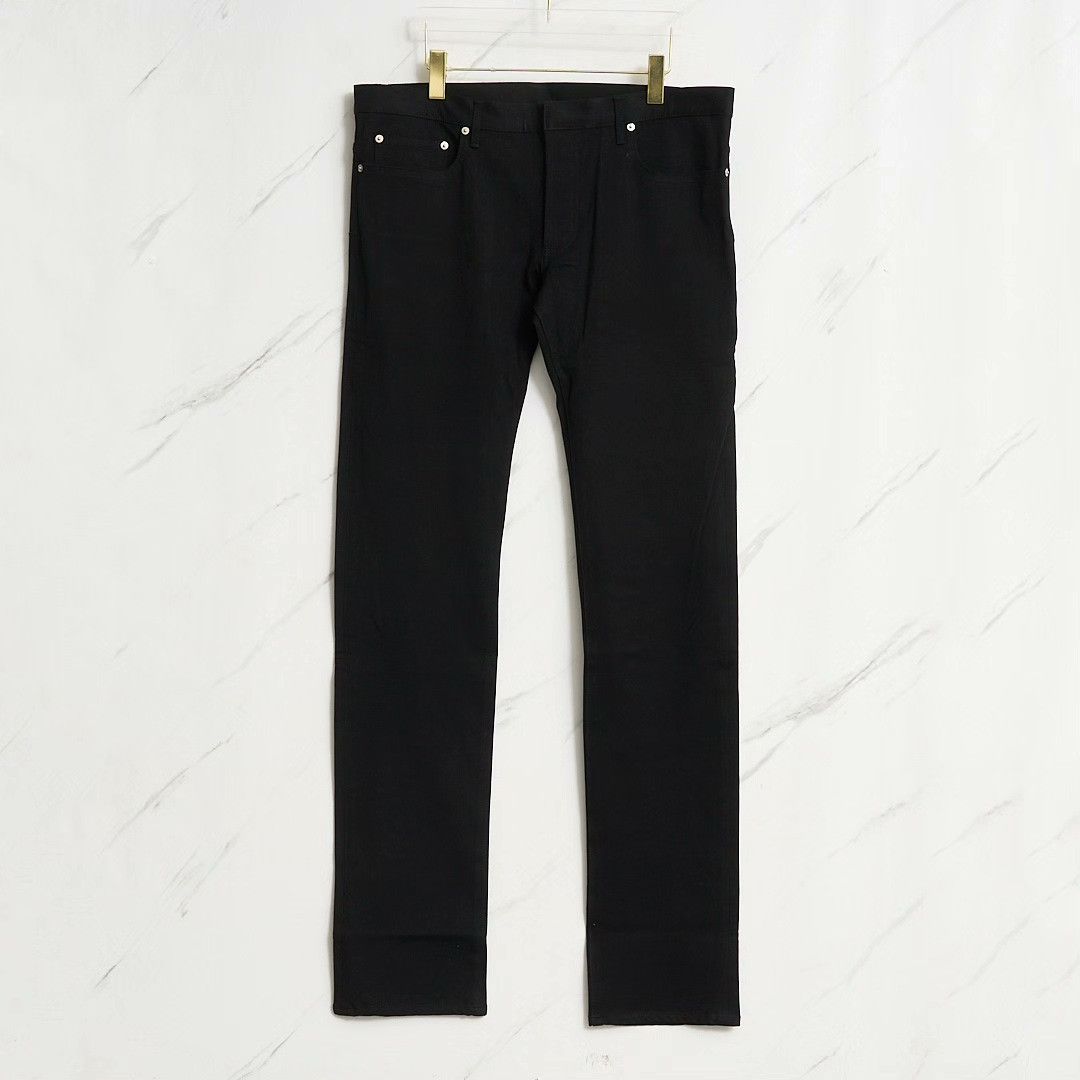 Dior Dior Men's Leather Logo Jeans Size US 36 / EU 52 - 1 Thumbnail