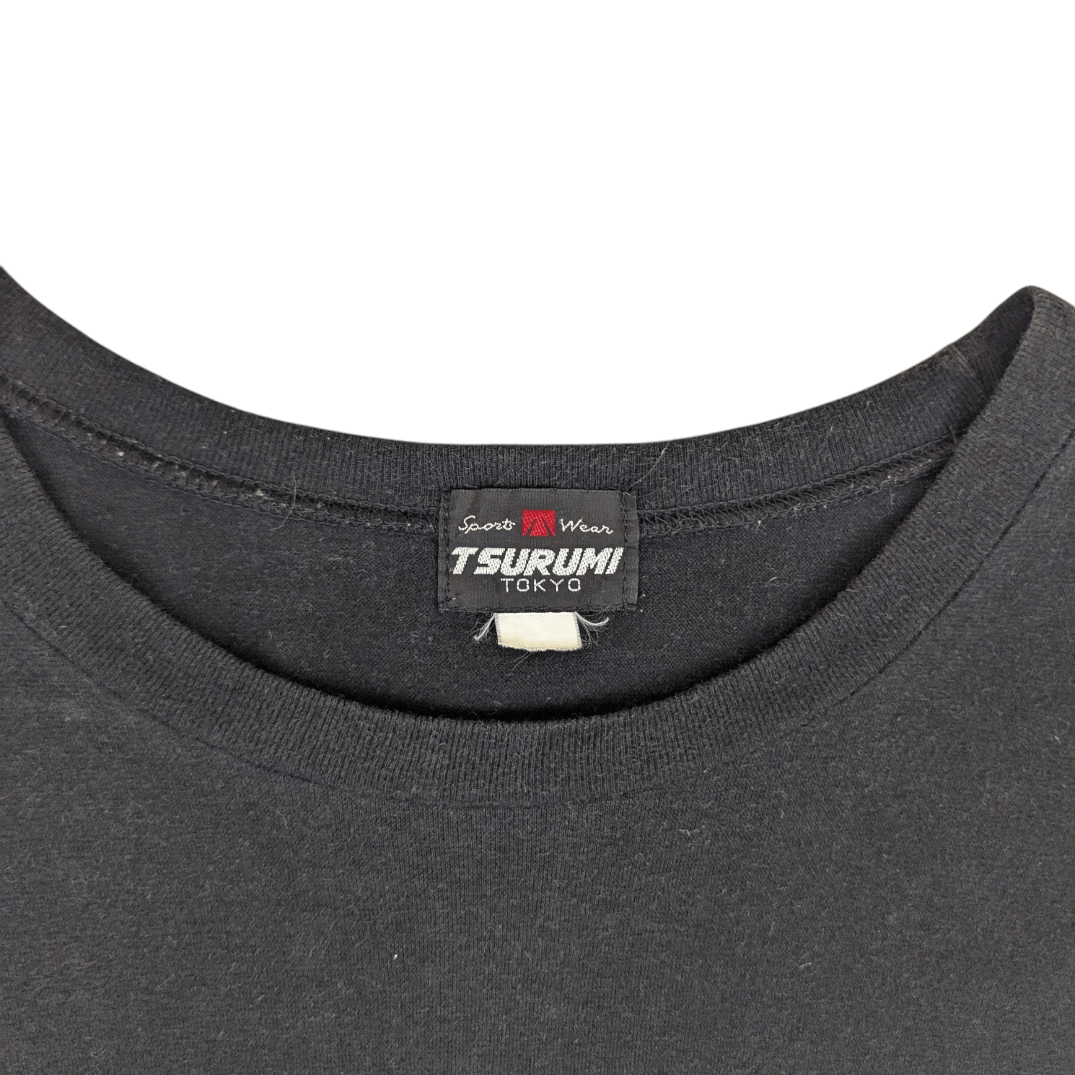 Japanese Brand Vintage 90's Japan TSURUMI Kanji Graphic Long Sleeve T-Shirt Size US L / EU 52-54 / 3 - 7 Thumbnail