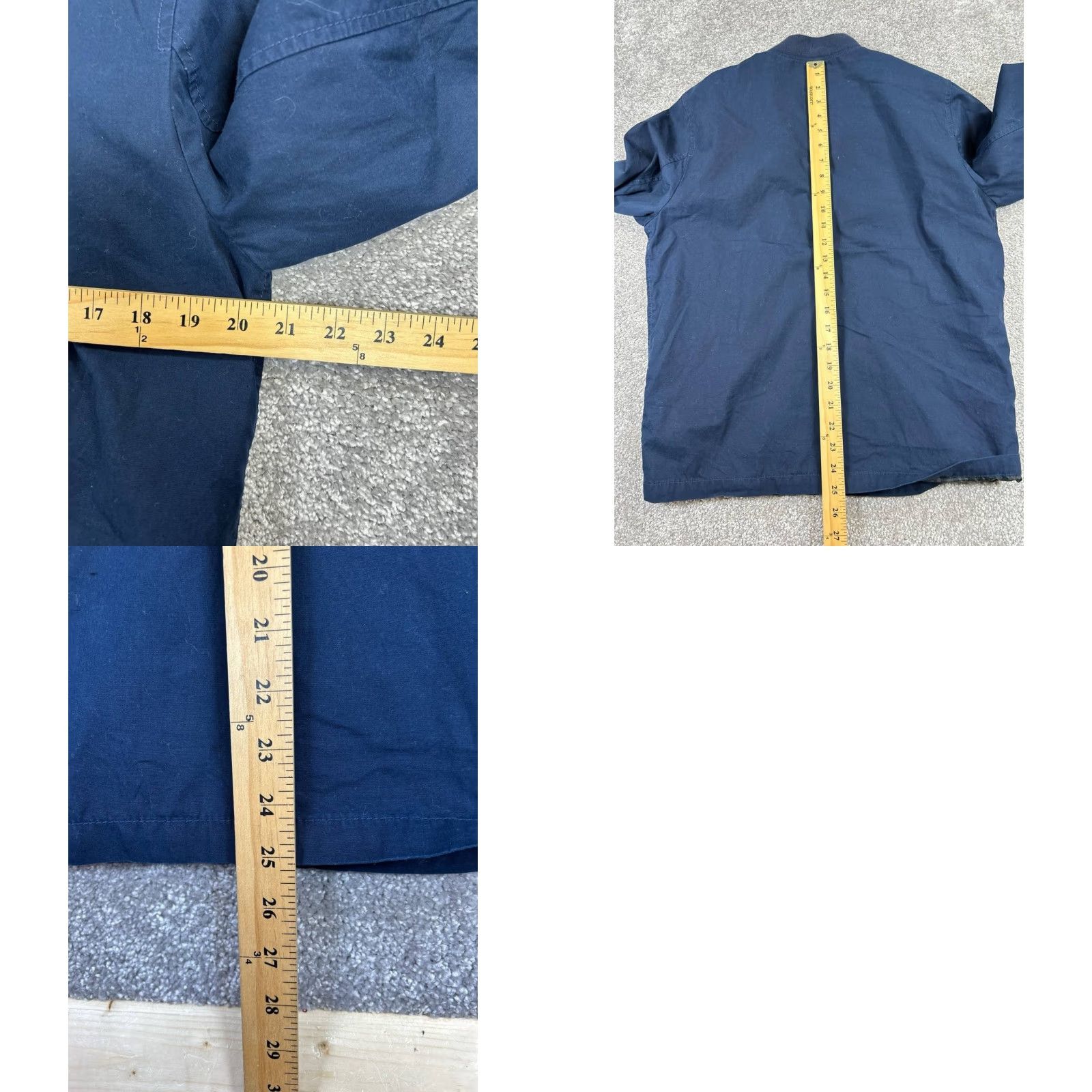 J.Crew J.Crew Jacket Mens Small Blue Cotton Full Zip Bomber Size US S / EU 44-46 / 1 - 8 Thumbnail