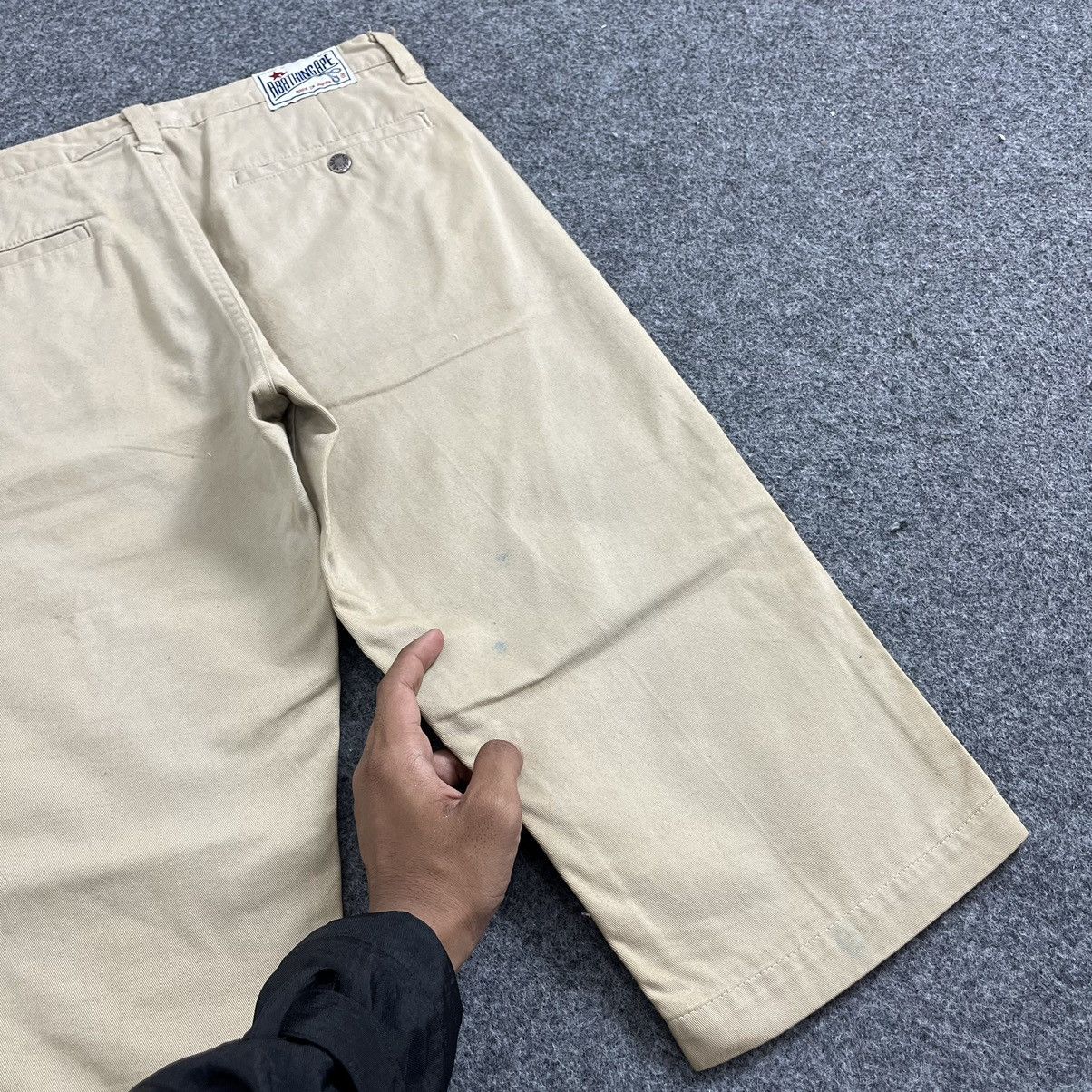 Bape A Bathing Ape Bape 3/4 Khaki Short Pants Size US 28 / EU 44 - 13 Thumbnail