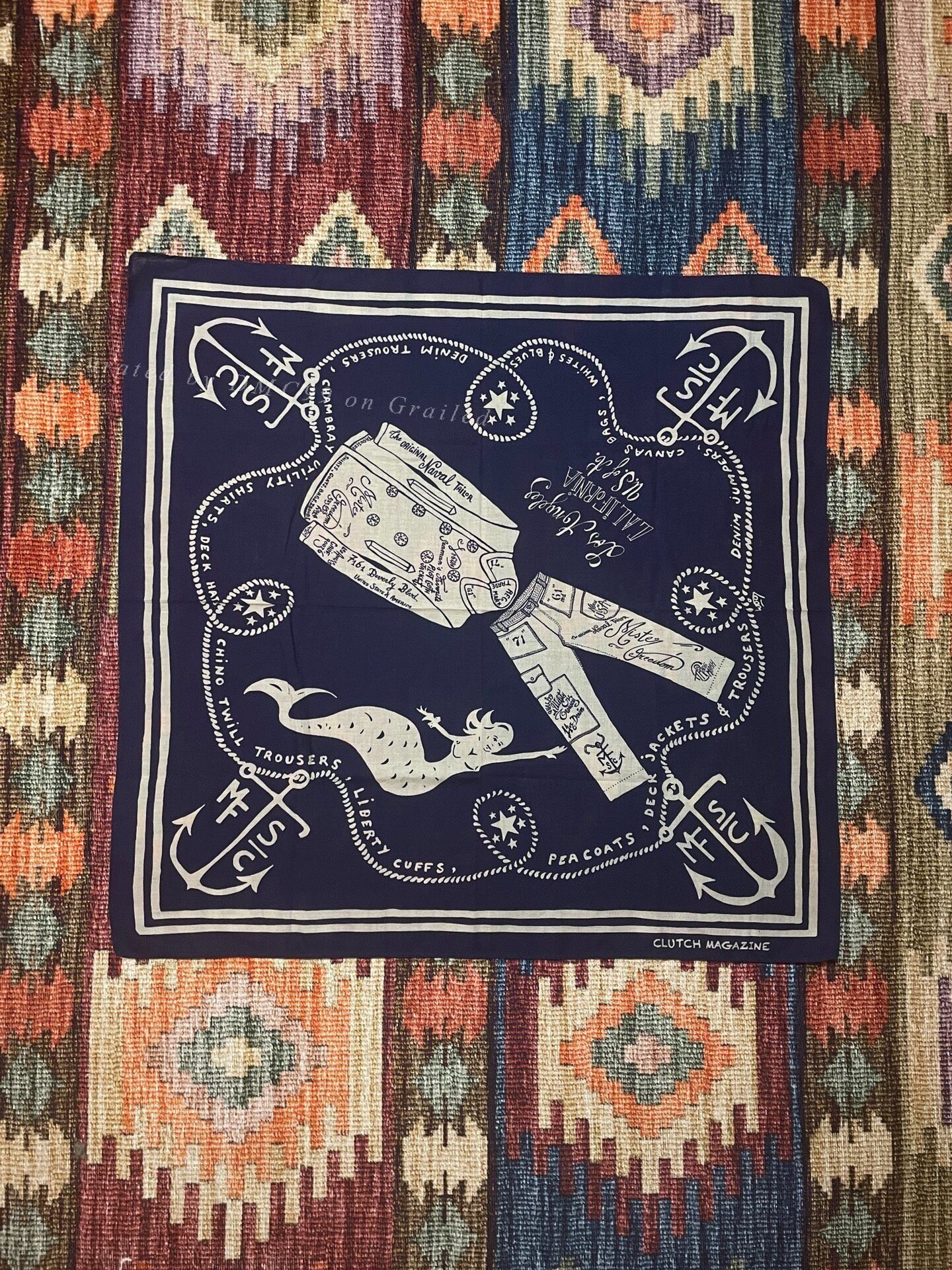 Mister Freedom Mister Freedom Limited Edition Mermaid Bandana Size ONE SIZE - 1 Thumbnail