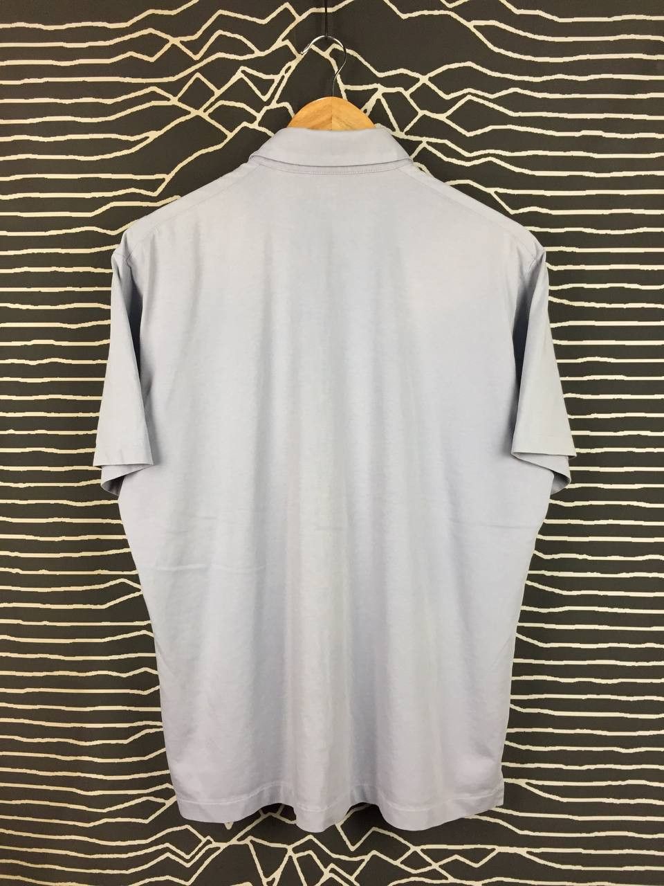 Uniqlo Uniqlo AIRism Cotton Full Open Short Sleeve Polo Shirts Size US L / EU 52-54 / 3 - 4 Thumbnail