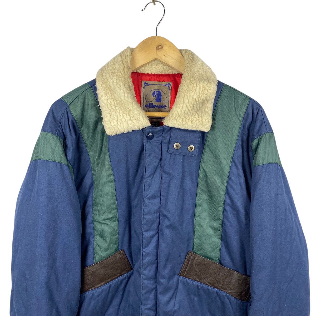 Ellesse × Japanese Brand × Vintage 💥90s ELLESSE SKI SPORT QUILTED JACKET Size US M / EU 48-50 / 2 - 3 Thumbnail