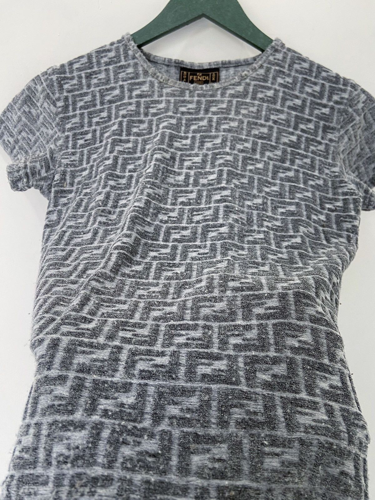 Fendi FENDI MONOGRAM TEE Size S / US 4 / IT 40 - 2 Thumbnail