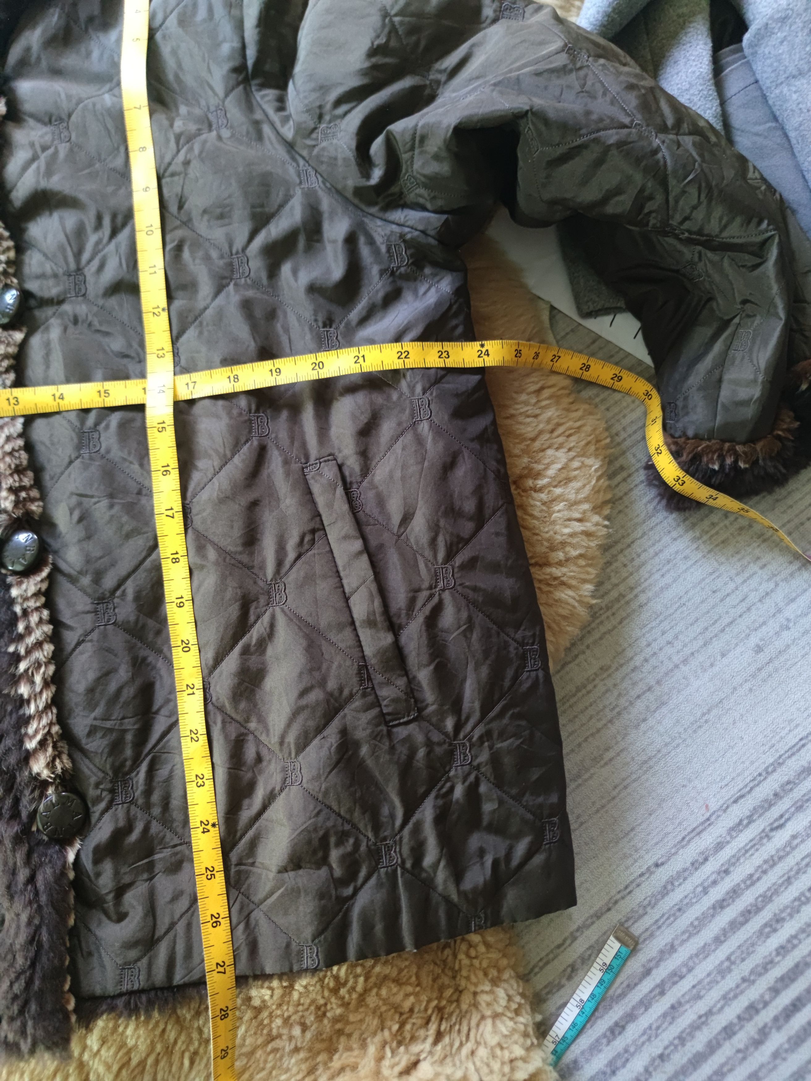 Balmain Balmain Paris Spanish Rabbit Fur Reversible Jacket Size XL / US 12-14 / IT 48-50 - 18 Thumbnail