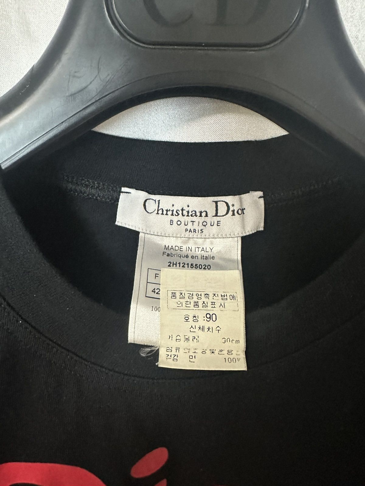 Dior Dior Addict T shirt Carti worn Size US S / EU 44-46 / 1 - 5 Thumbnail