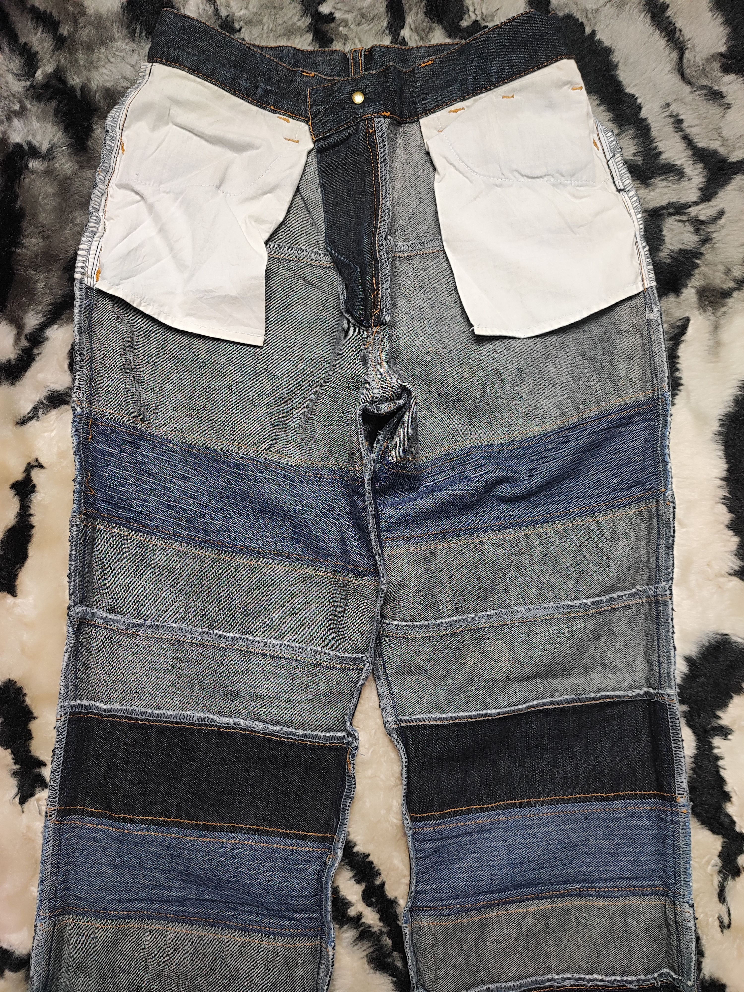 Hysteric Glamour Hagi Flared Denim Patchwork Inspired Hysteric Glamour Size 25" / US 0 / IT 36 - 13 Thumbnail