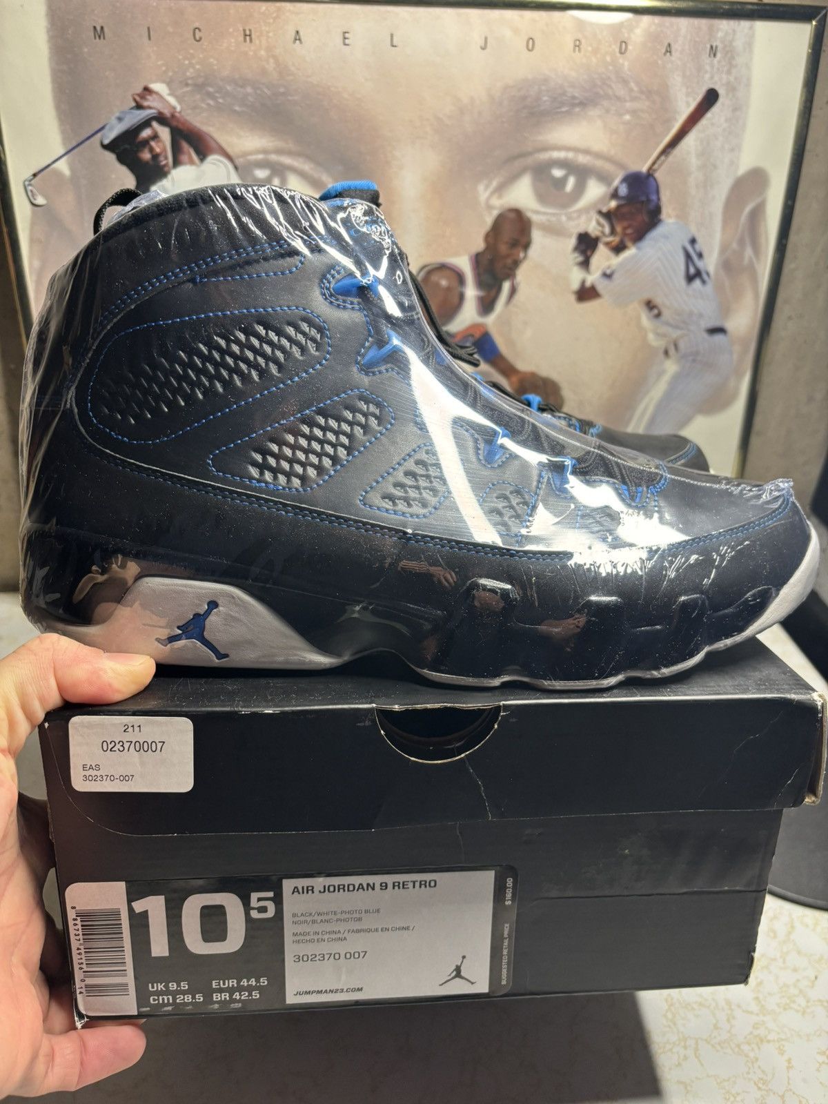 Jordan Brand Jordan Retro 9 ‘photo blue’ Size US 10.5 / EU 43-44 - 1 Thumbnail