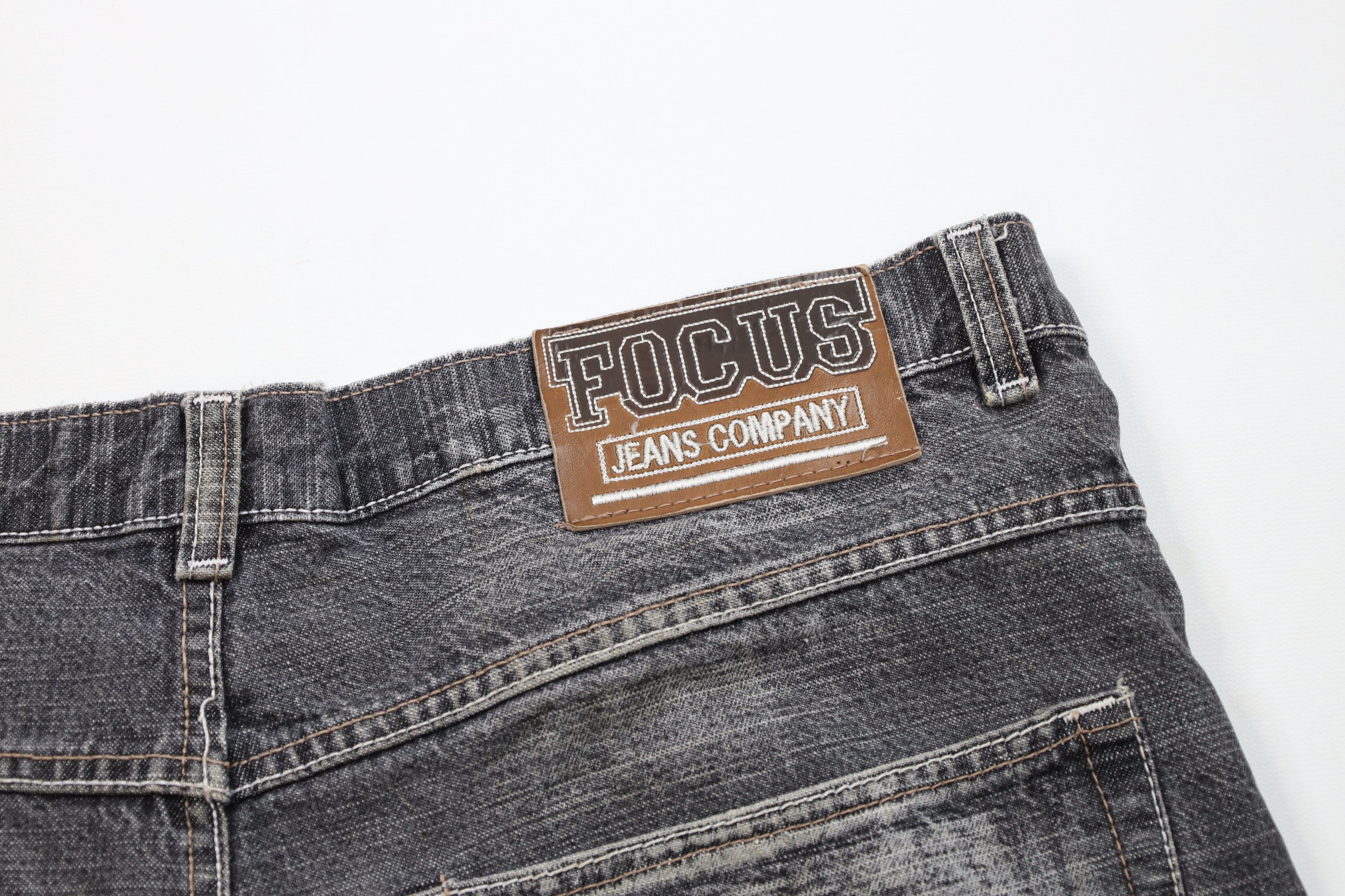 Vintage Vintage 90s Y2K Streetwear Patchwork Denim Jean Shorts Jorts Size US 38 / EU 54 - 16 Thumbnail